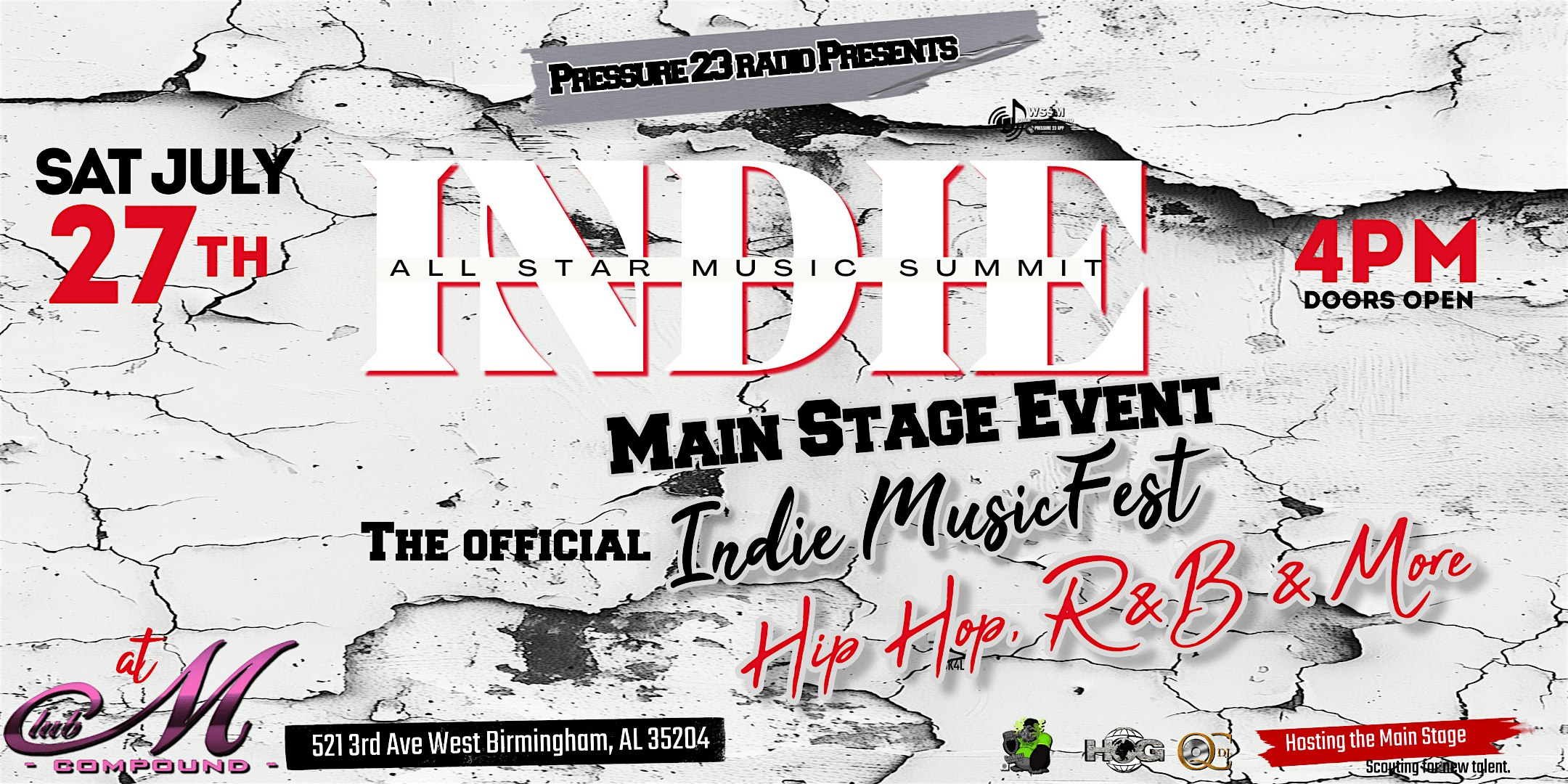 Indie All Star Music Summit: The Official Indie Music Fest – Birmingham, AL