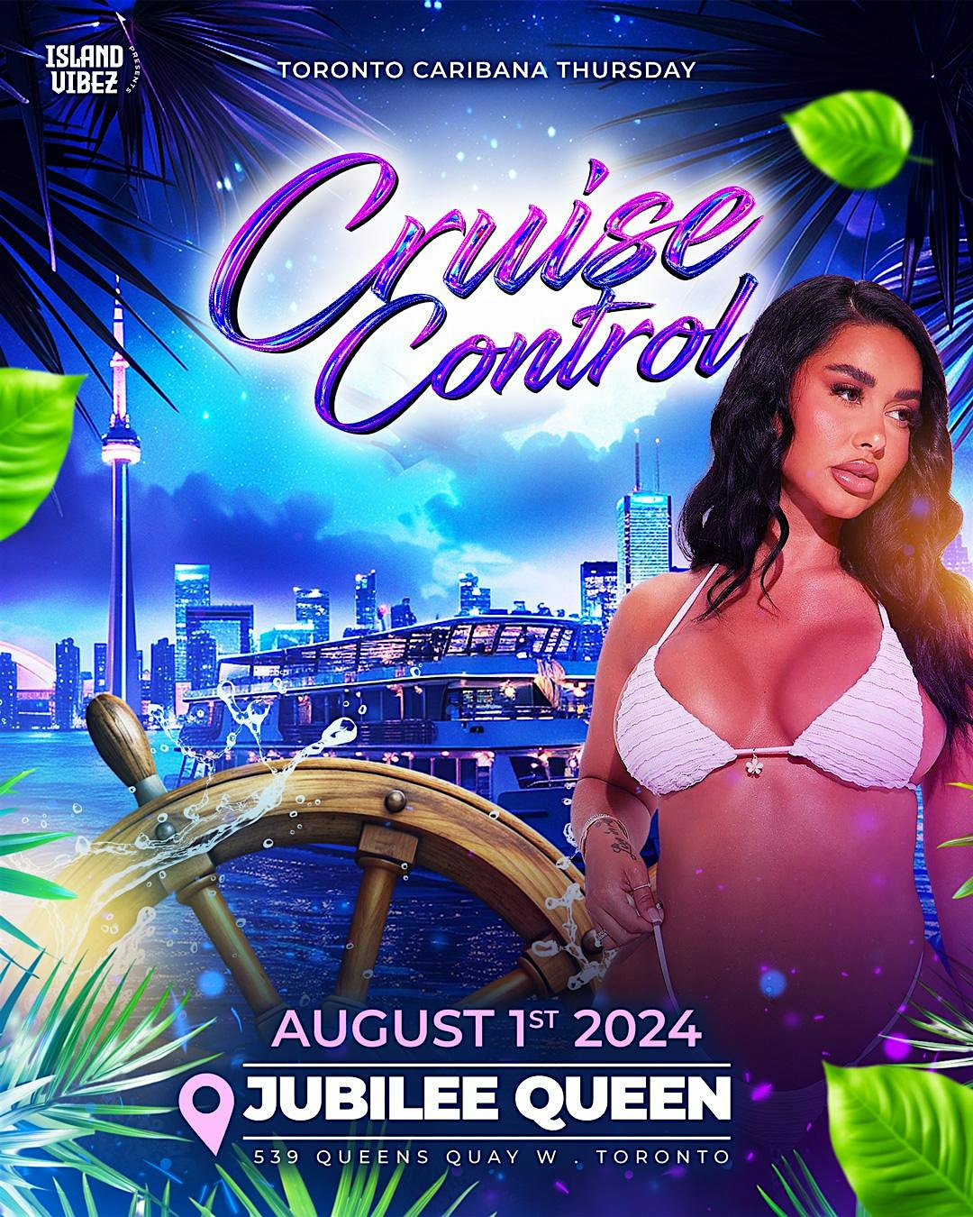 Cruise Control – Caribana Thursday Boat Ride – Toronto, Canada