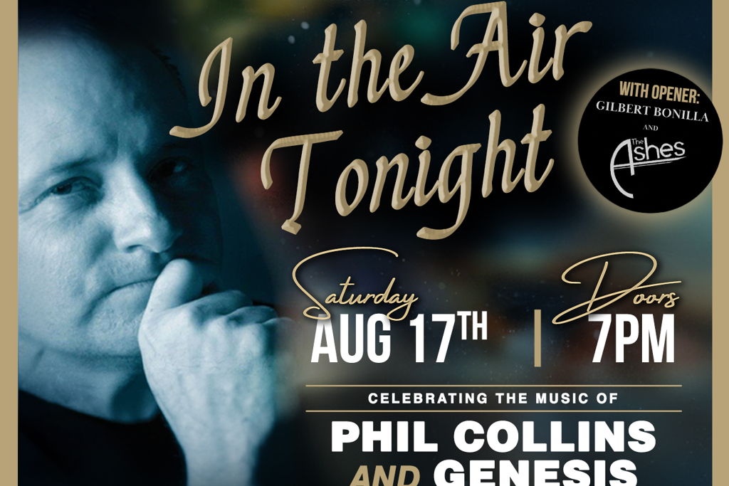 Purchase In the Air Tonight (Phil Collins & Genesis Tribute) Tickets • Happening Saturday