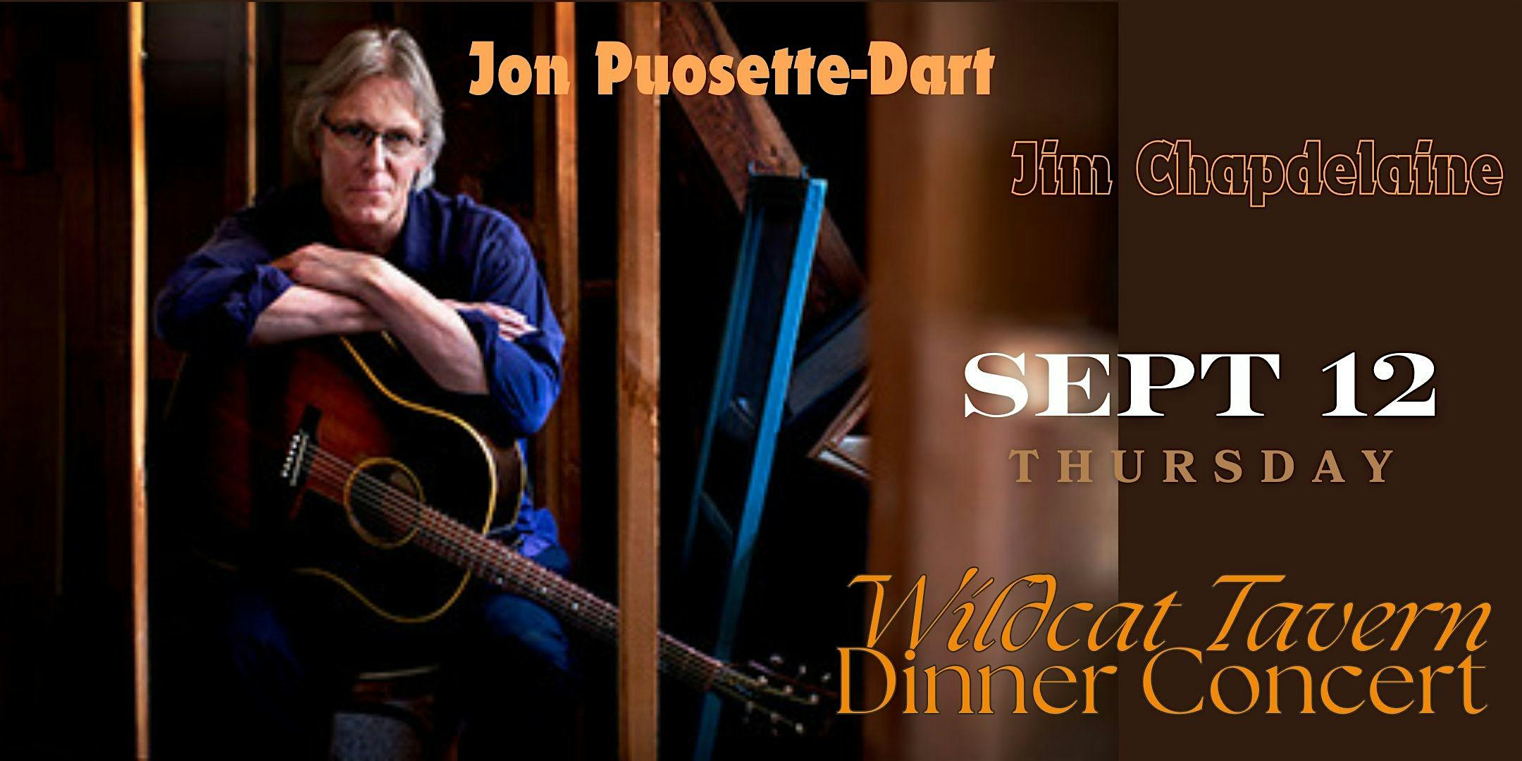 Purchase Jon Pousette-Dart and Jim Chapdelaine Tickets: Don't miss this upcoming 2024 Local Event in Jackson
