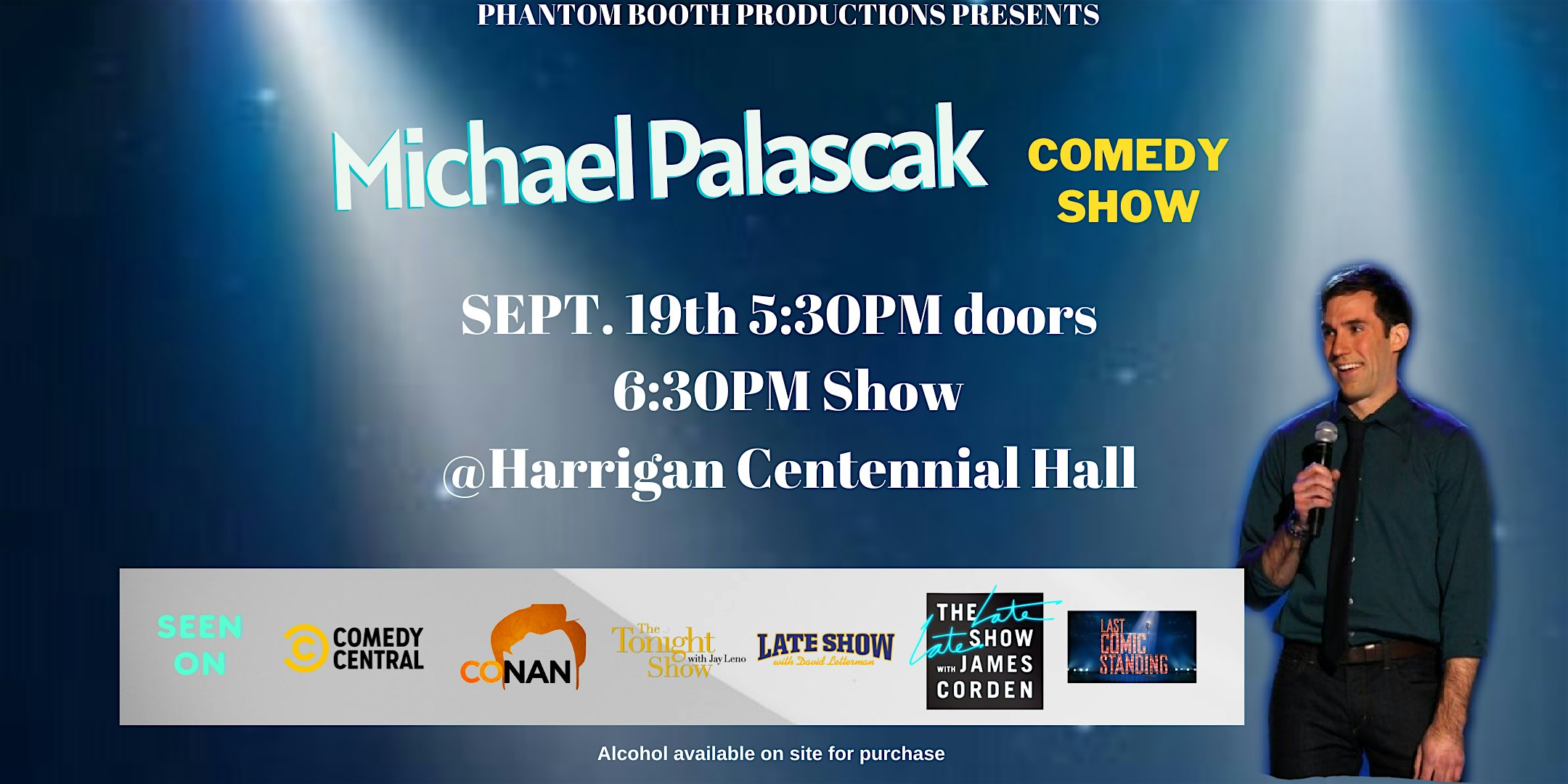 Michael Palascak Comedy Show Live in Sitka! – Sitka, AK