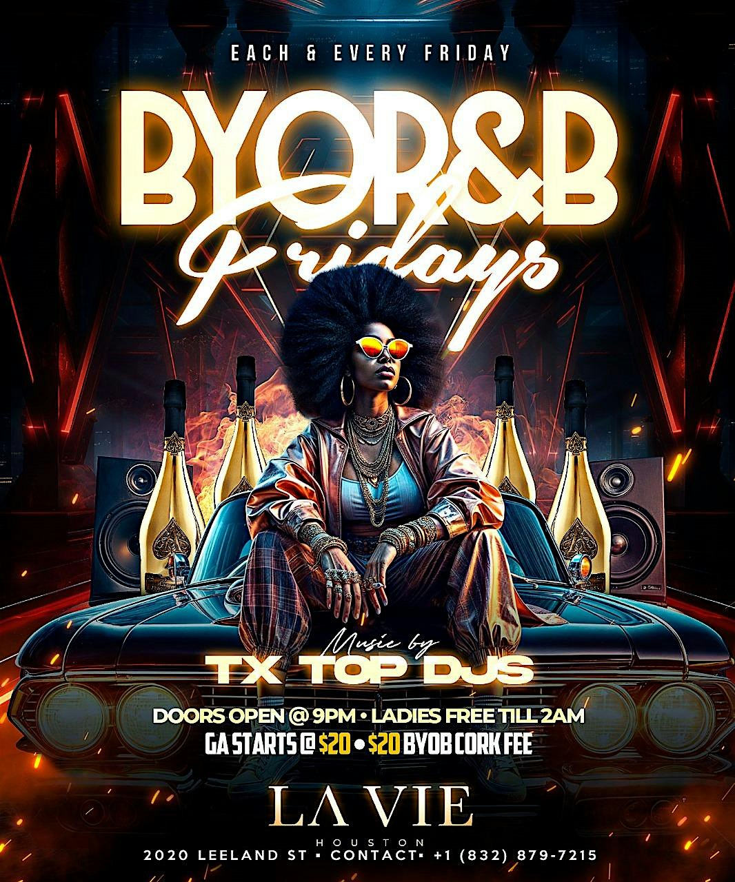 R&BYOB Fridays | Houston’s #1 BYOB R & B Party – Houston, TX