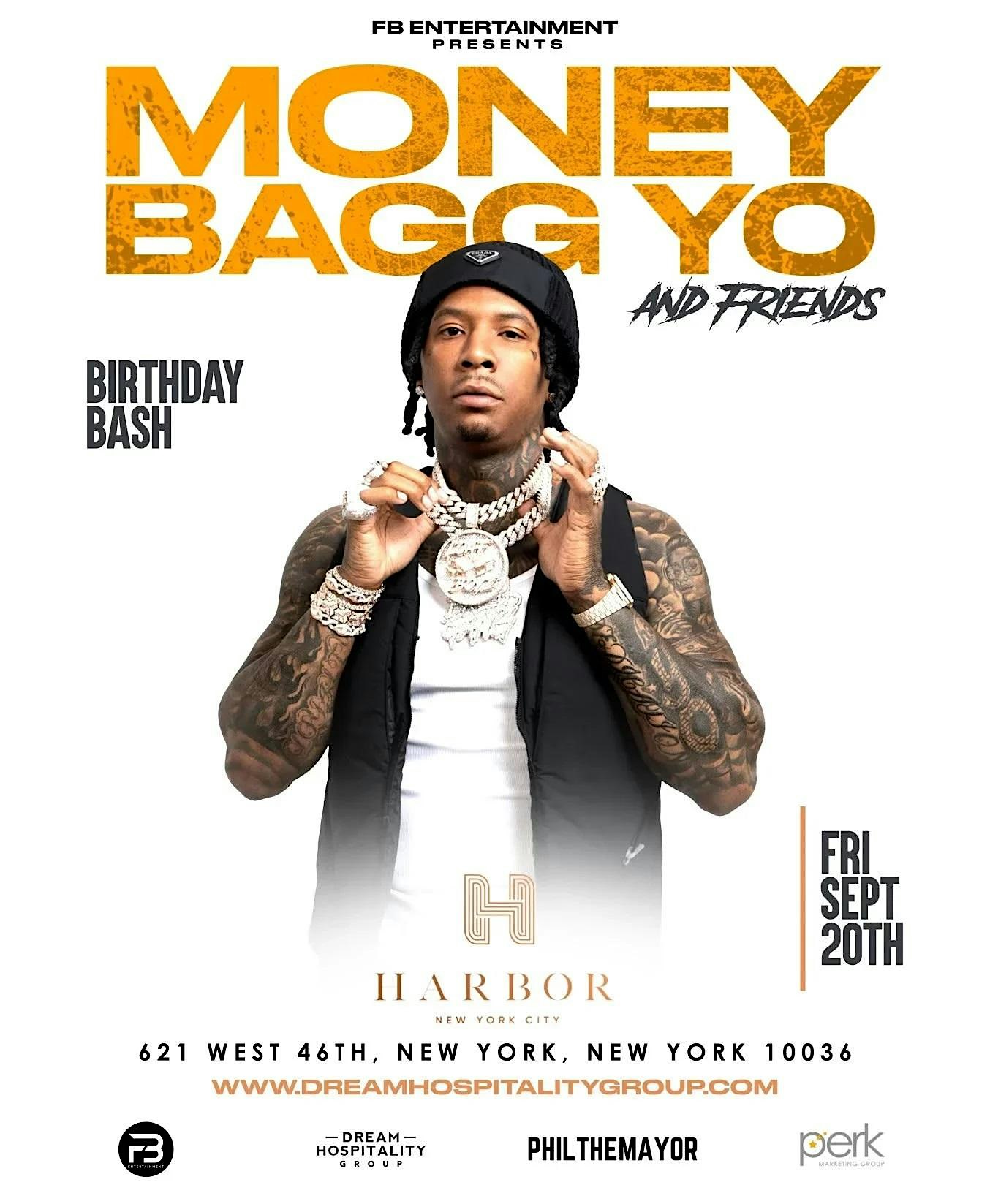 Money Bagg Yo and Friends @ Harbor NYC September 20 – New York, NY