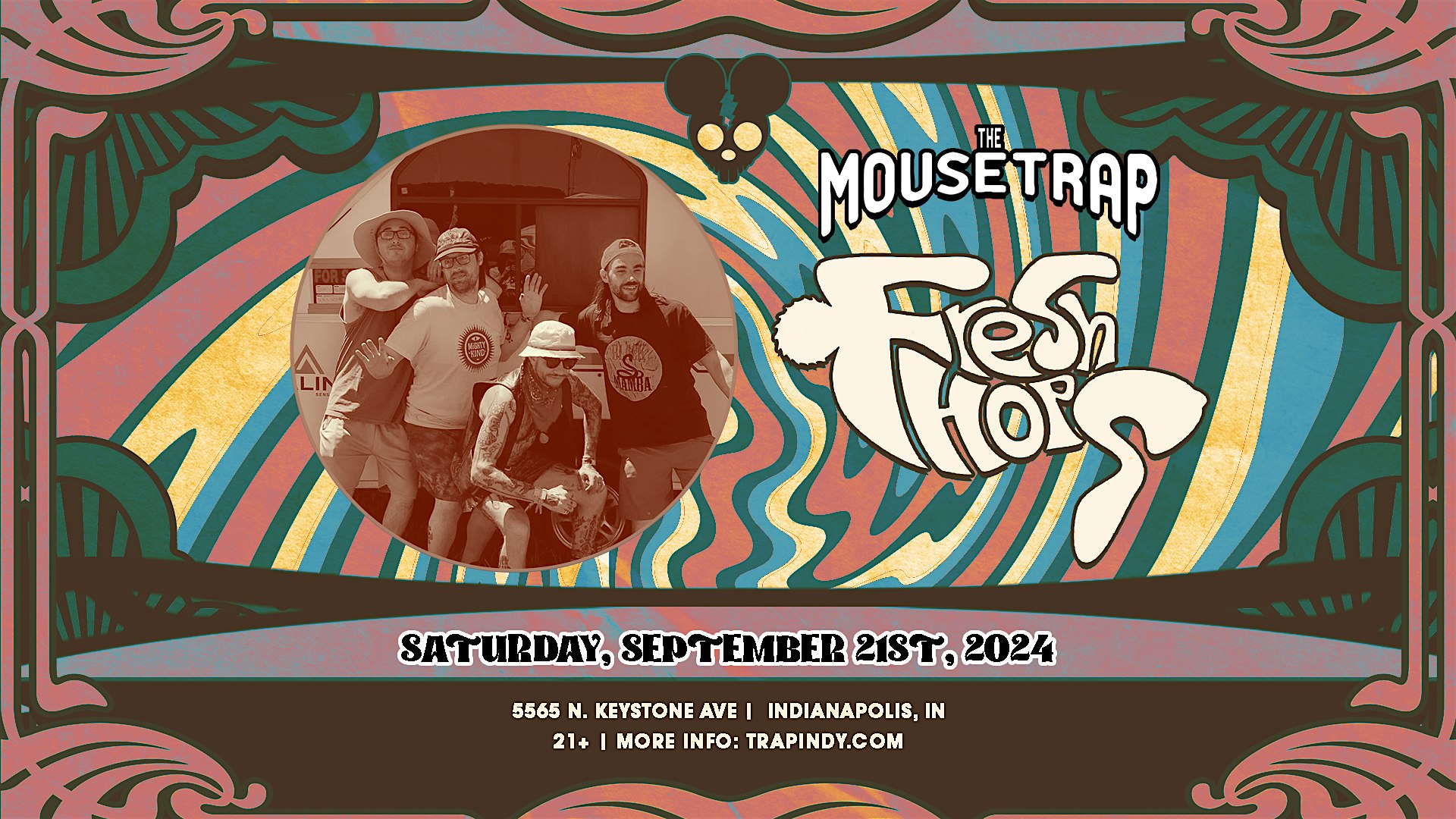 Fresh Hops (2 Sets) @ The Mousetrap – Saturday, September 21st – Indianapolis, IN