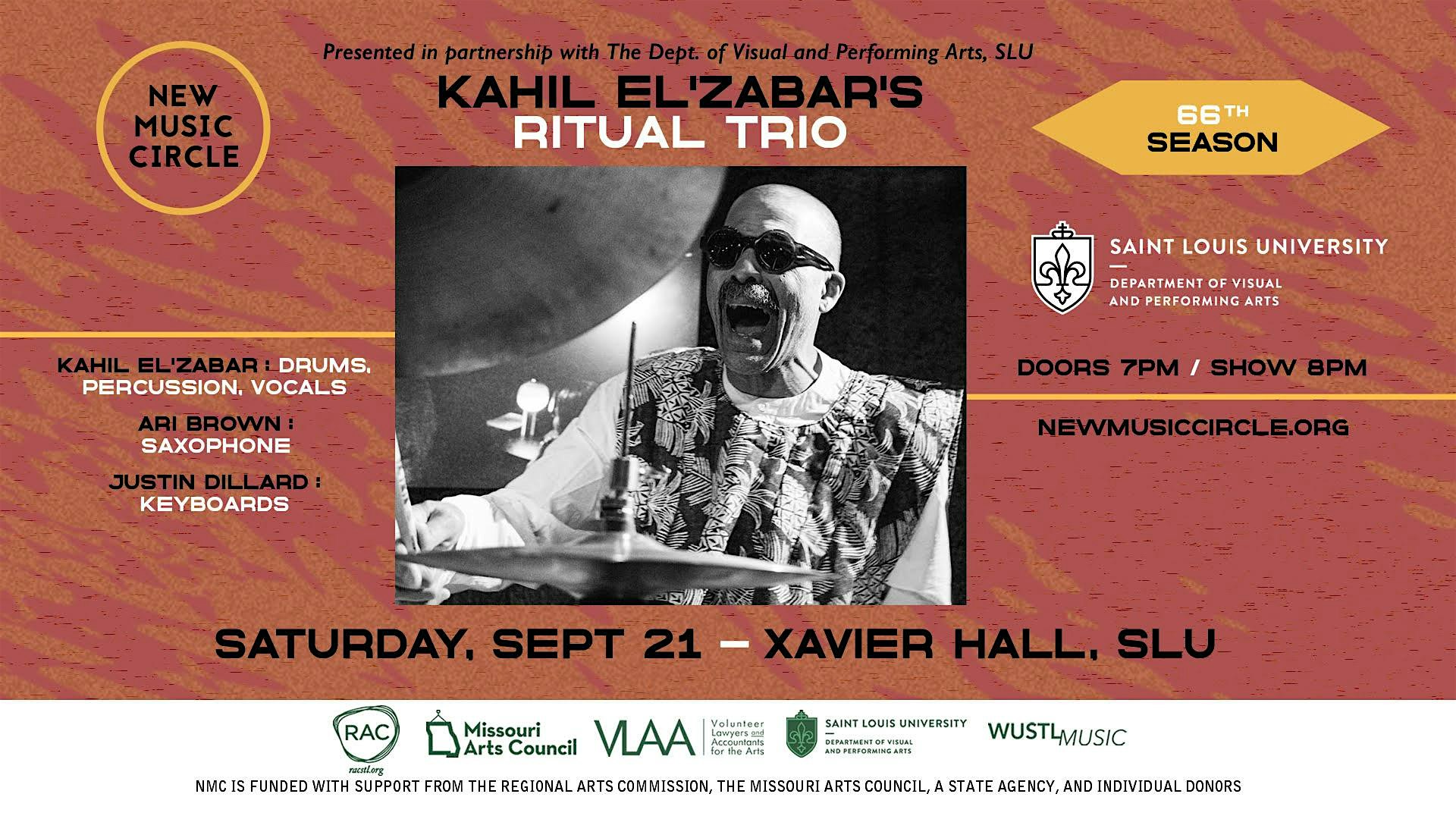 Kahil El’zabar’s Ritual Trio – St. Louis, MO