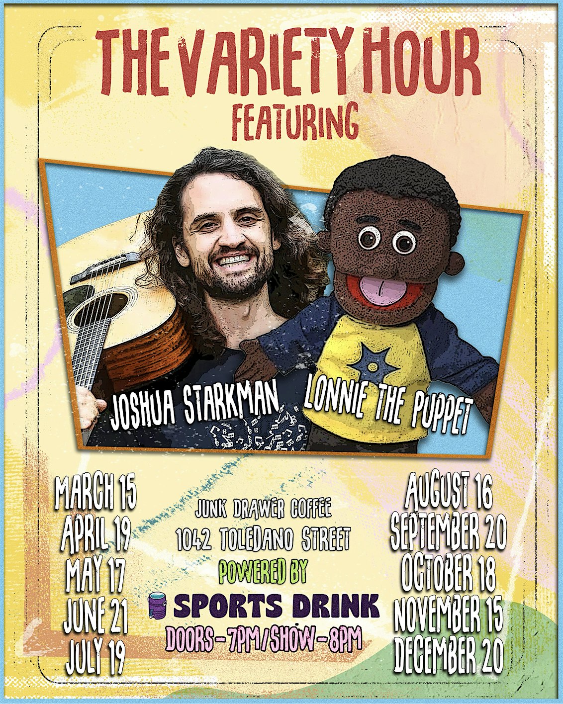 The Variety Hour with Joshua Starkman & Lonnie the Puppet – New Orleans, LA