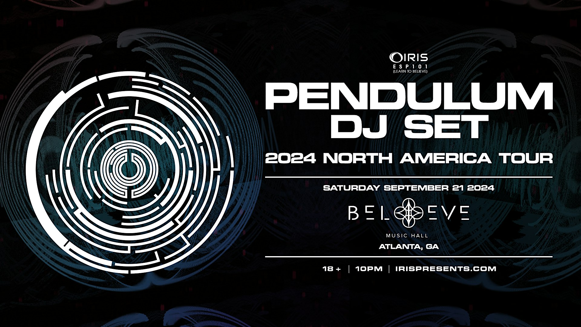 Pendulum @ Believe Music Hall | Sat 9/21 | < 75 tics left till Sold Out – Atlanta, GA