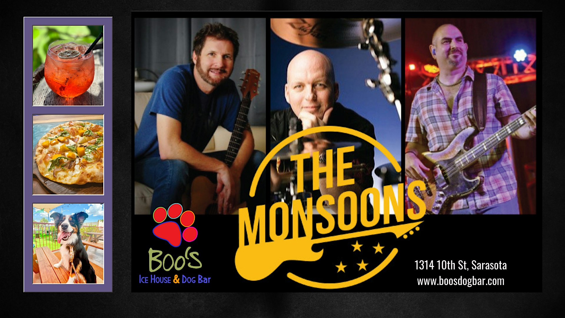 LIVE MUSIC: The Monsoons – Sarasota, FL