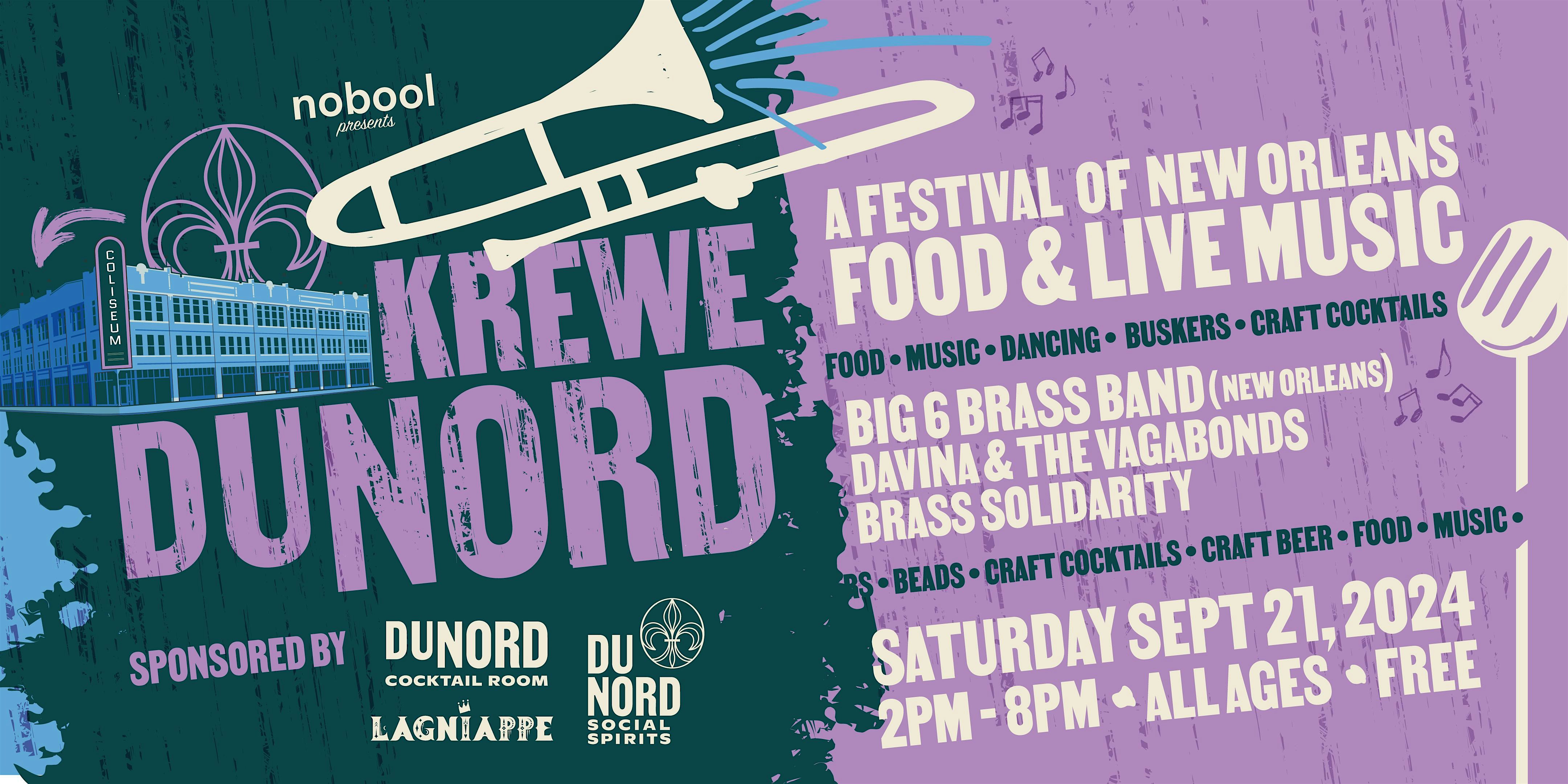 Krewe Du Nord – A Festival of New Orleans Food & Live Music – Minneapolis, MN