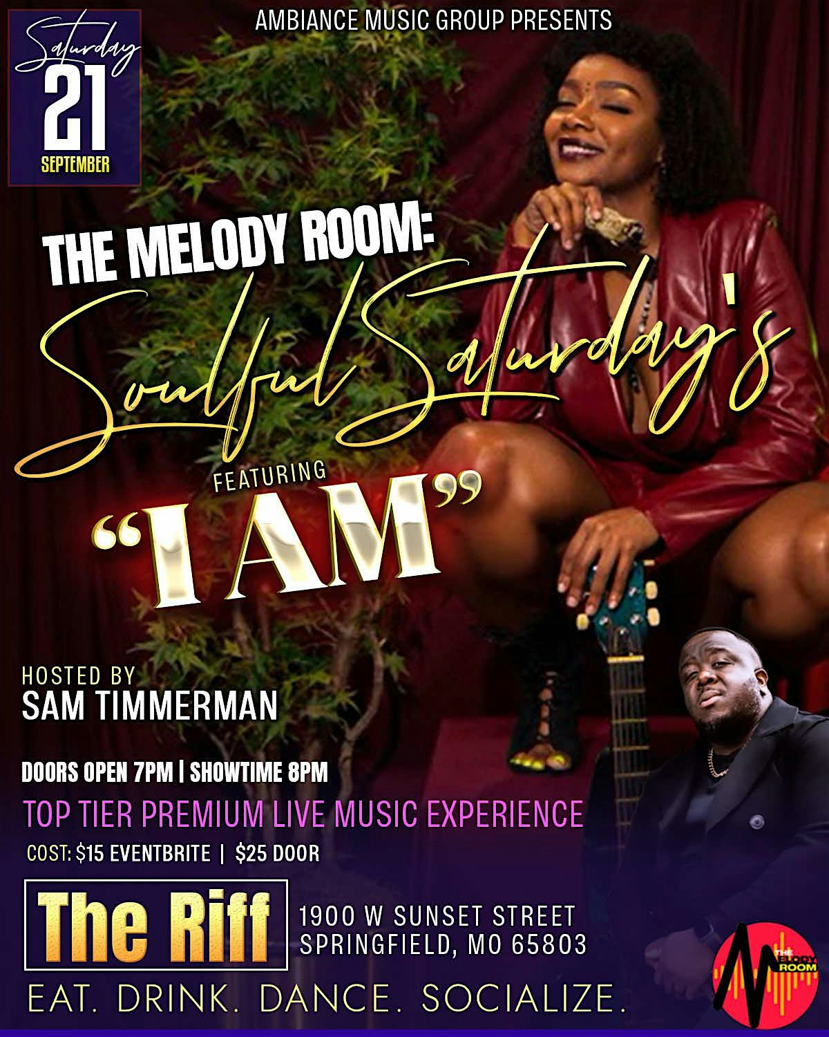 The Melody Room: Soulful Saturday’s – Springfield, MO