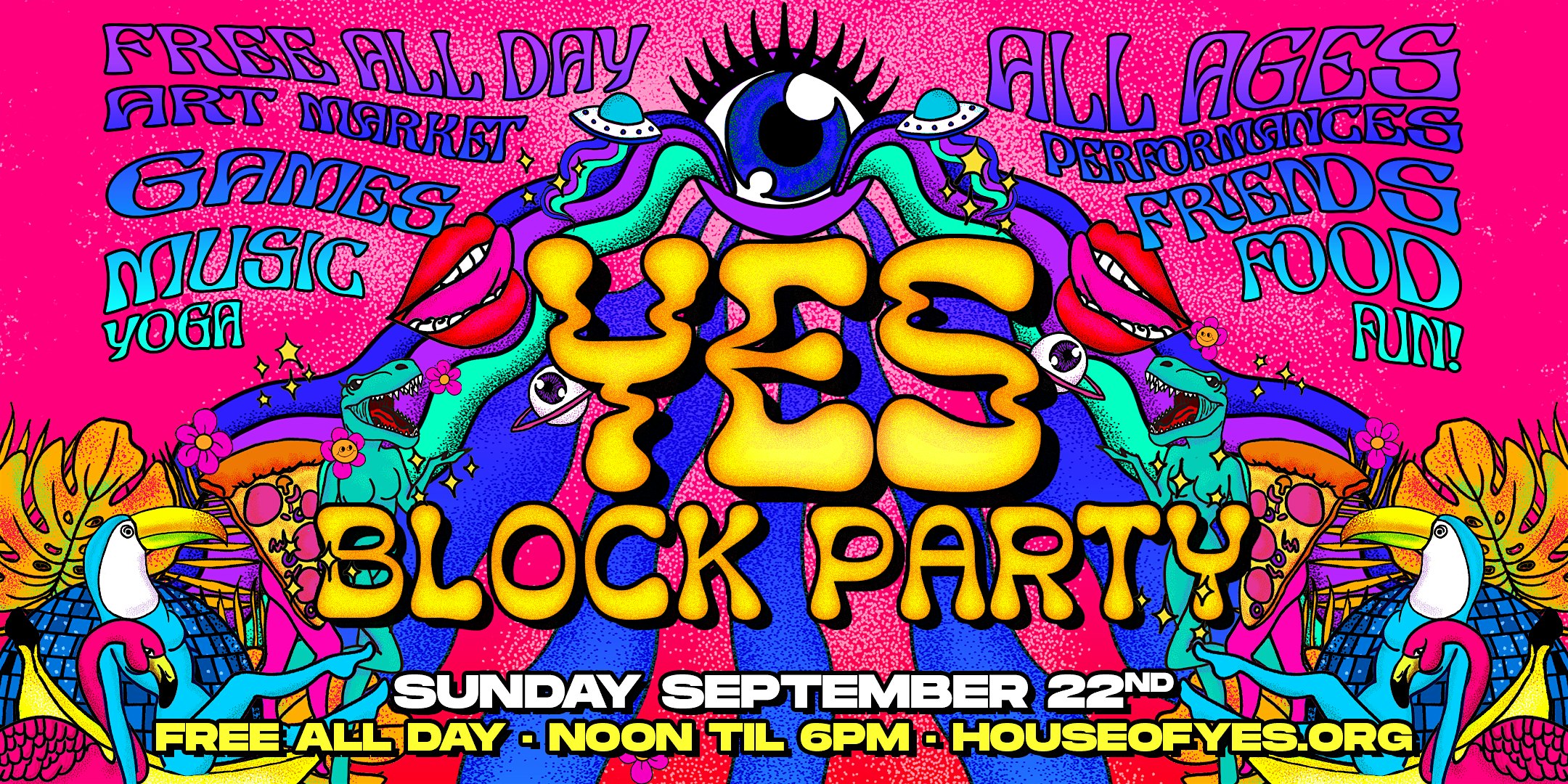 YES! Block Party: **Free All Day** – Brooklyn, NY