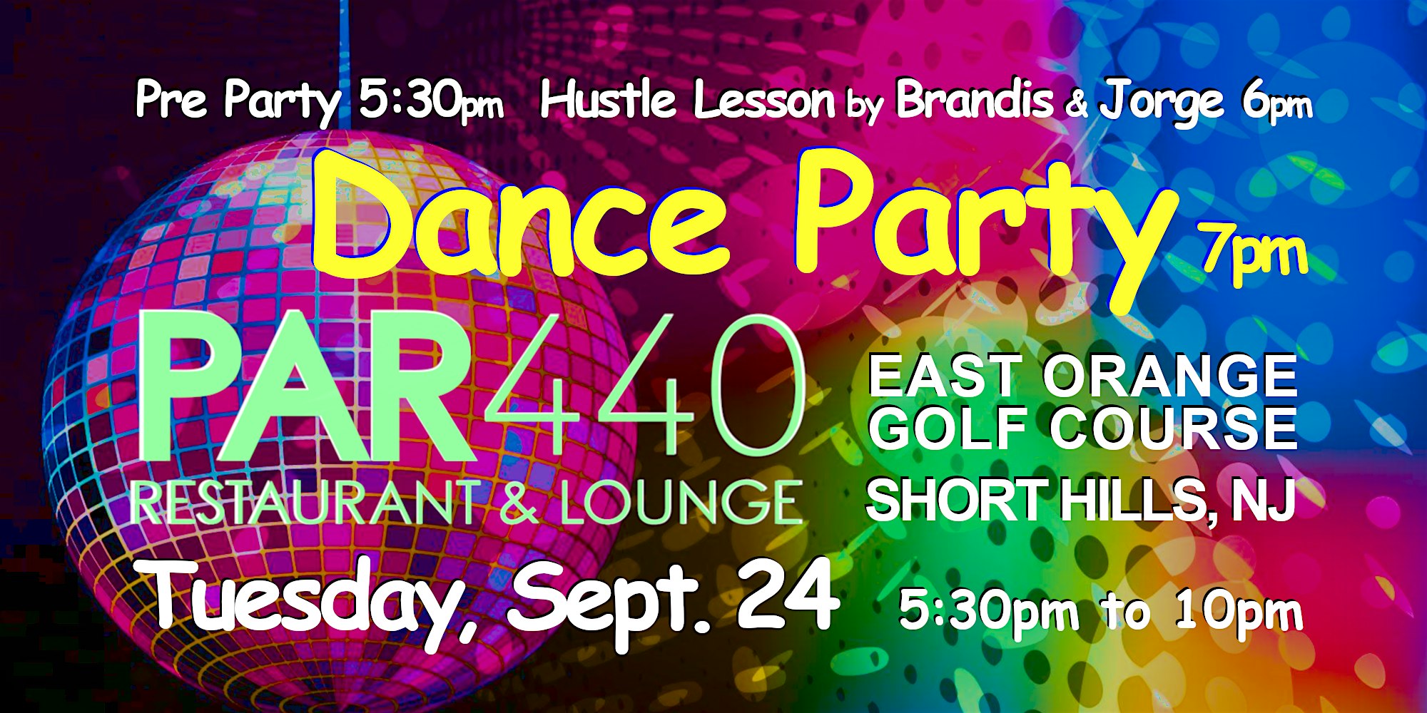 Singles Dance Party ⭐ Hustle Instruction by Brandis and Jorge~ Short Hills – Short Hills, NJ