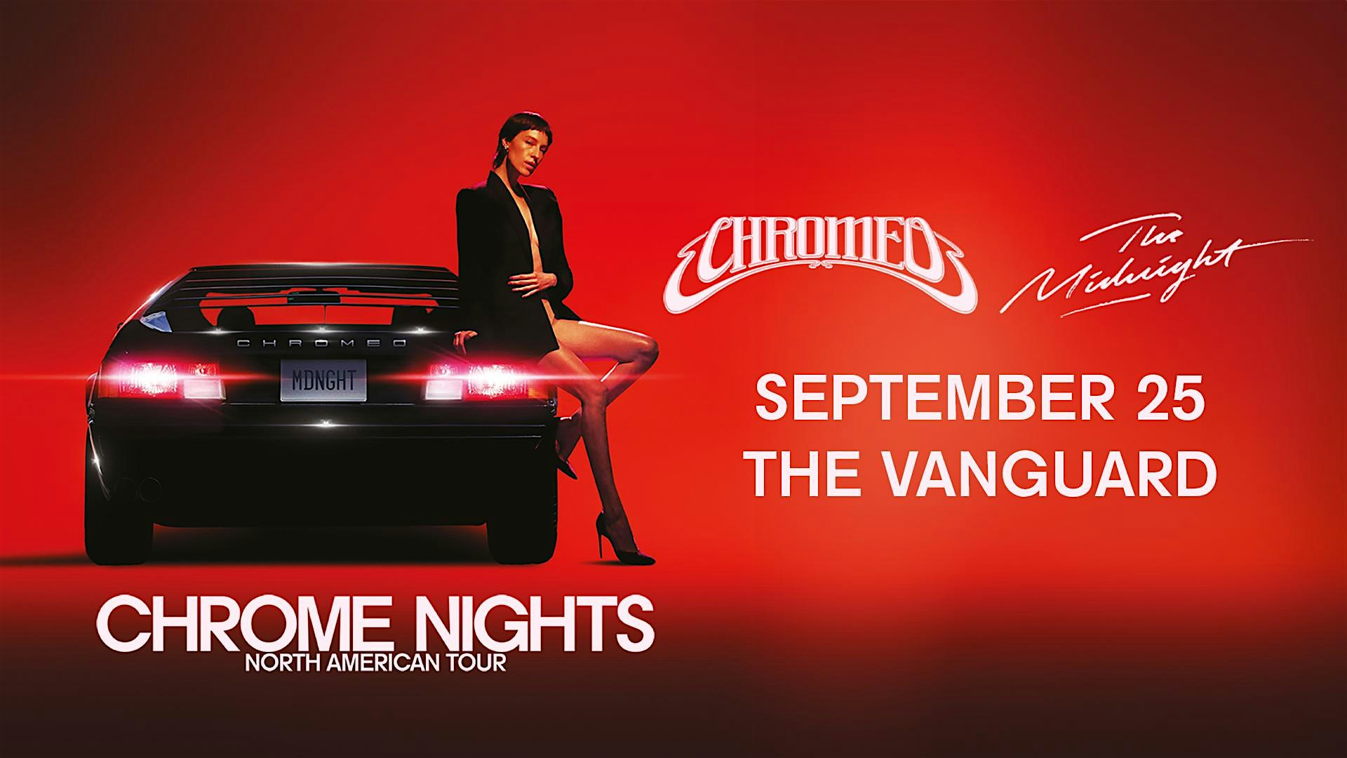 Chromeo & The Midnight presents CHROME NIGHTS North American Tour – Orlando, FL