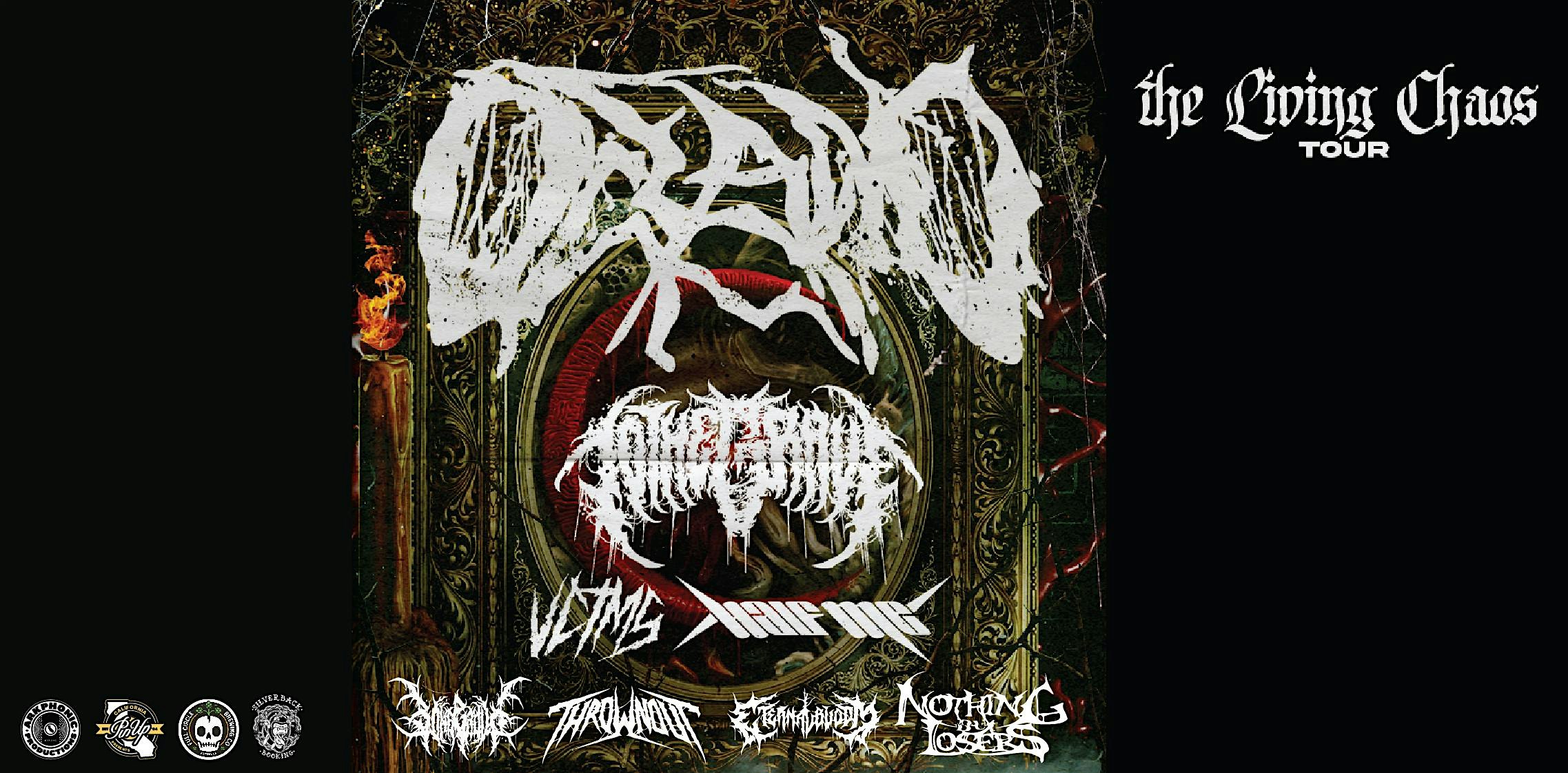 Oceano | The Living Chaos Tour – Fresno, CA – Fresno, CA