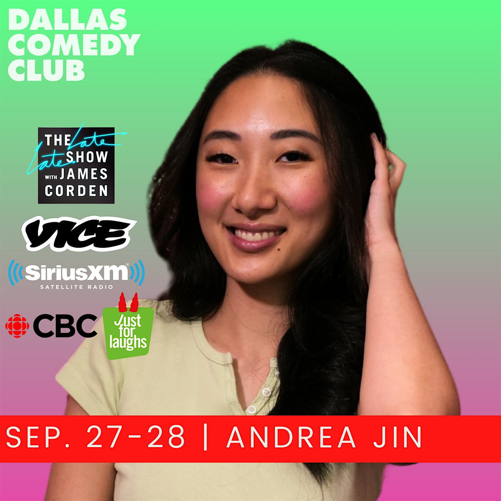 Dallas Comedy Club Presents: ANDREA JIN – Dallas, TX