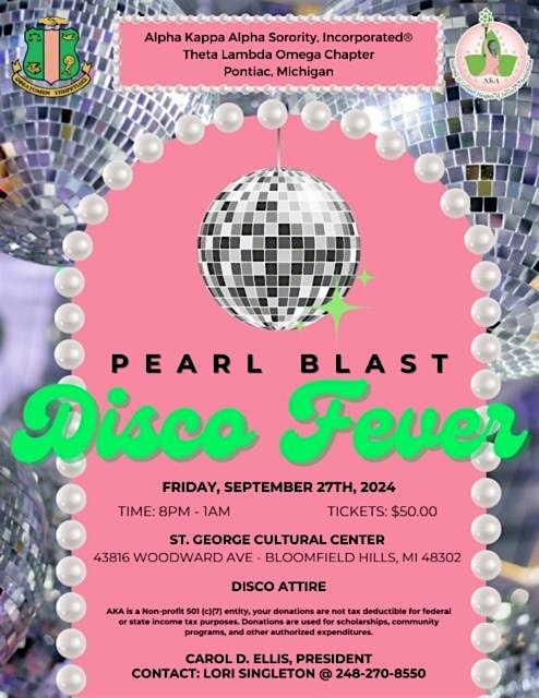 Pearl Blast Disco Fever – Bloomfield Hills, MI