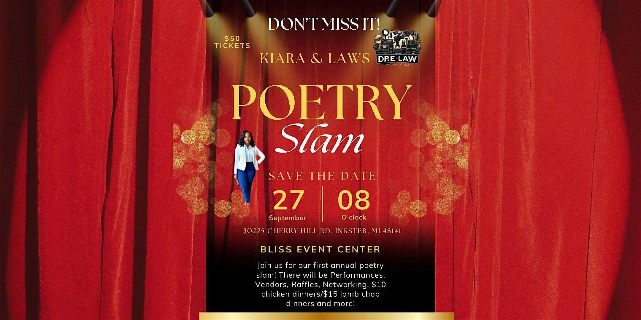 Kiara & Laws Poetry Slam – Inkster, MI