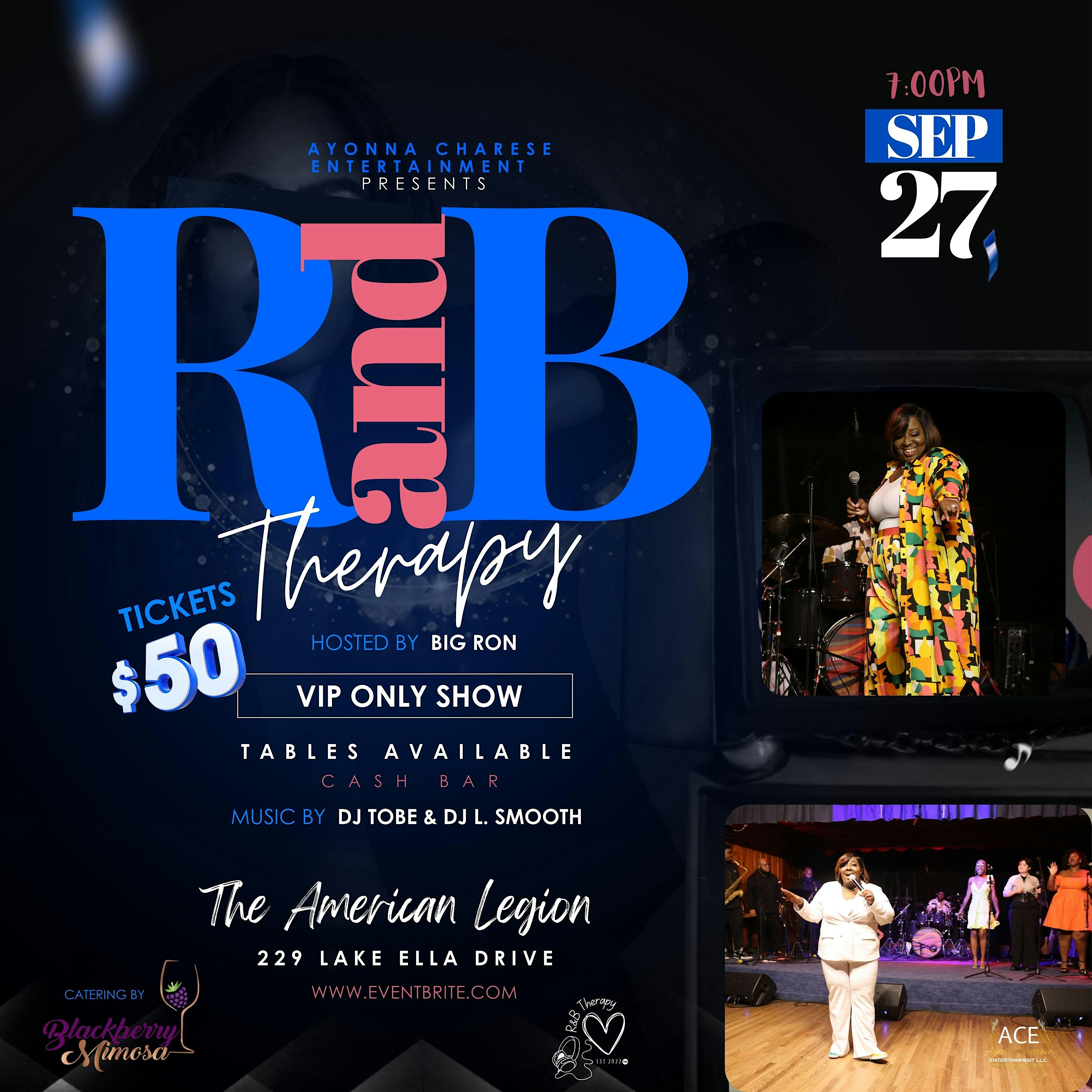 R&B Therapy “WEJUSWANASING” Edition – Tallahassee, FL