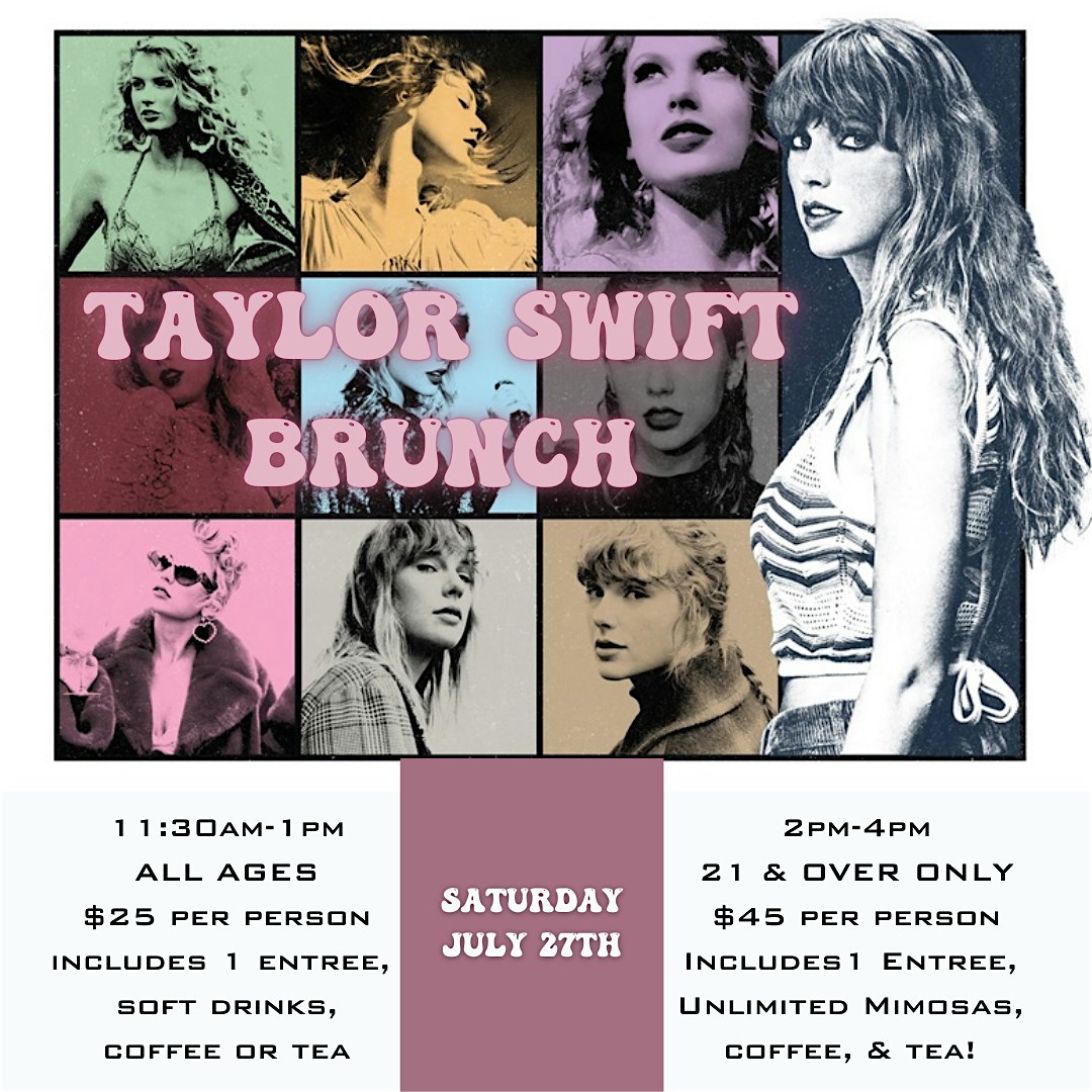 Taylor Swift In My Brunch Era 11:30am Seating (ALL AGES) – West Haverstraw, NY