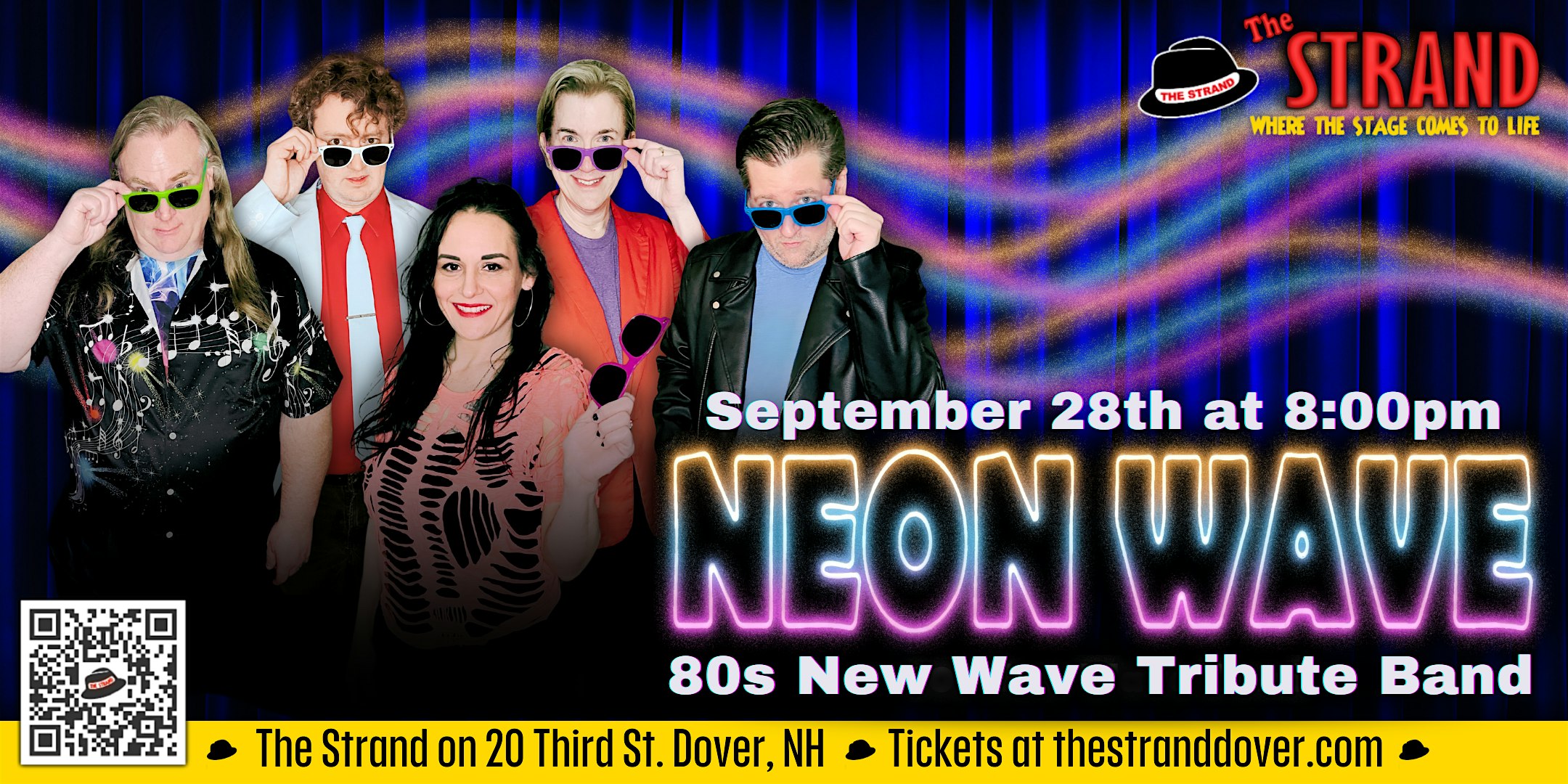 Neon Wave 80s New Wave Tribute Band at the Strand – Dover, NH