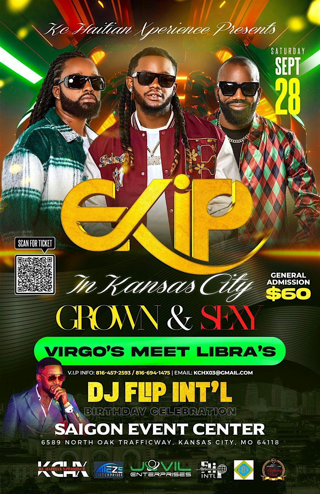 Grown and Sexy Virgo’s meet Libra’s–Live with EKIP – Kansas City, MO