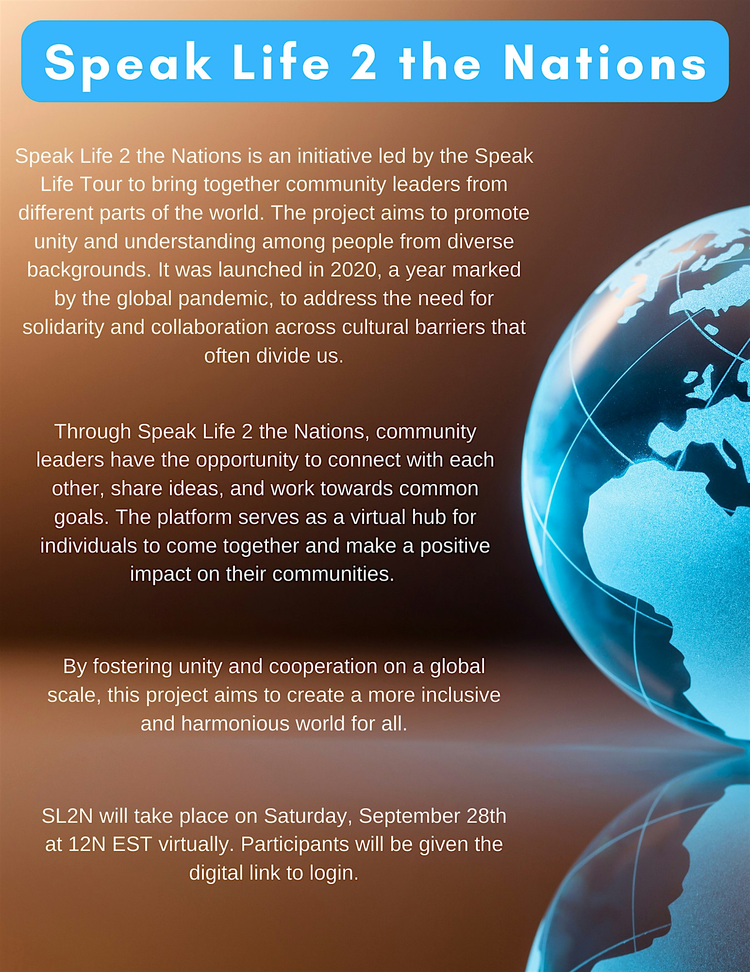 9.28 – Speak Life 2 the Nations – ,