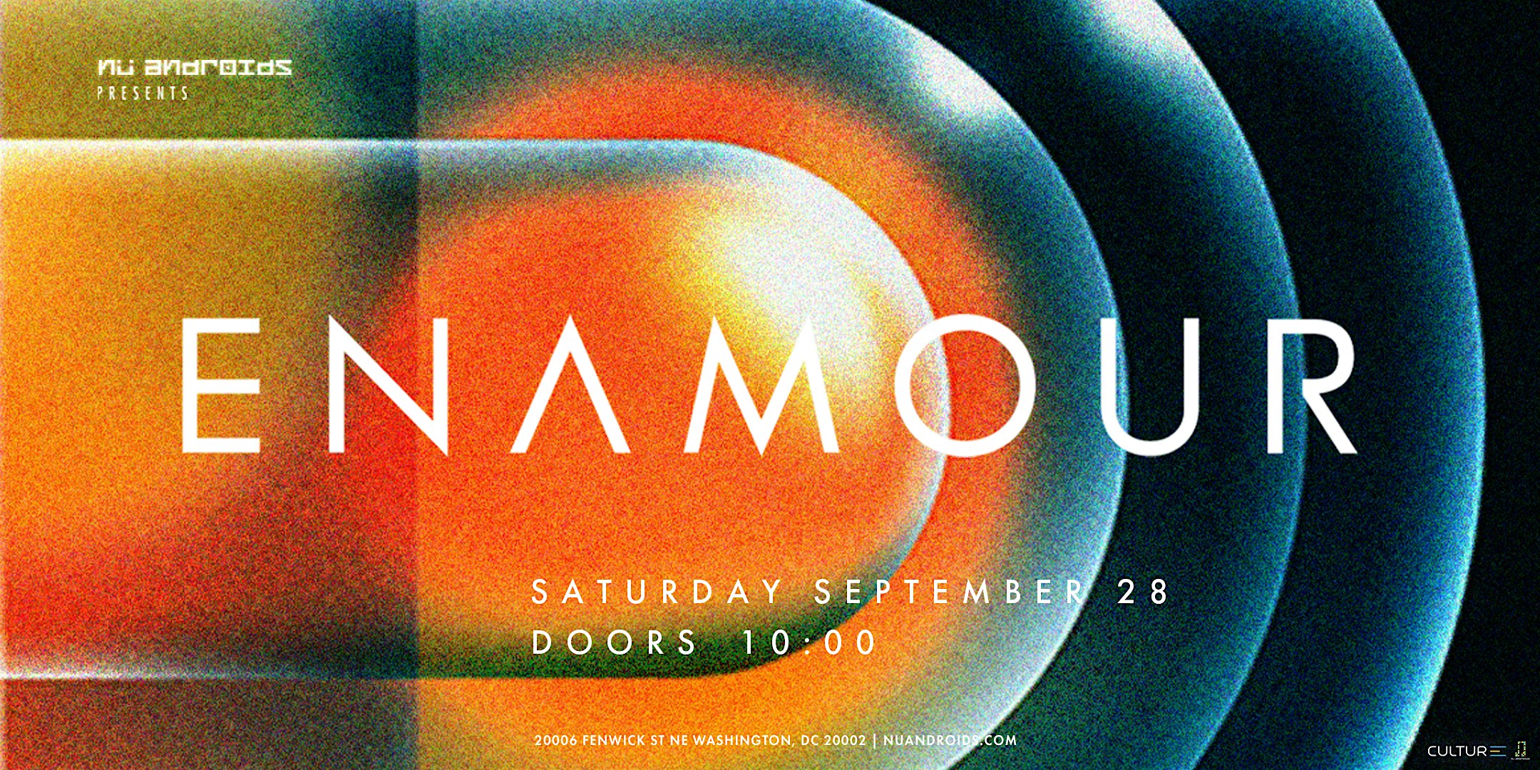 Nü Androids presents: Enamour – Washington, DC