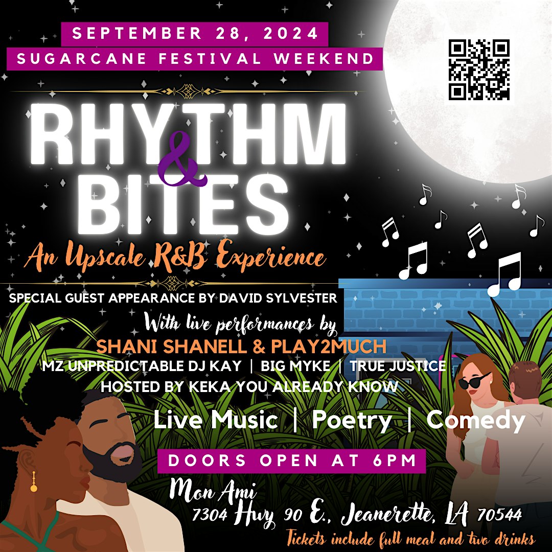 Rhythm & Bites: An Upscale R&B Experience – Jeanerette, LA