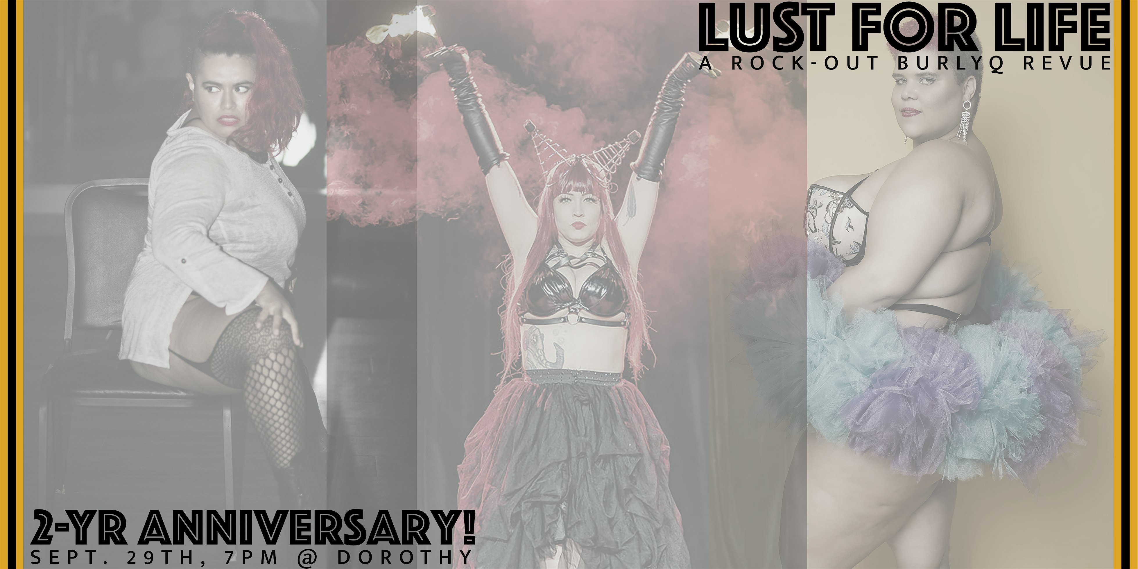 Lust for Life: a bi-monthly Rock-Out BurlyQ Revue: 2 Year Show! – Chicago, IL