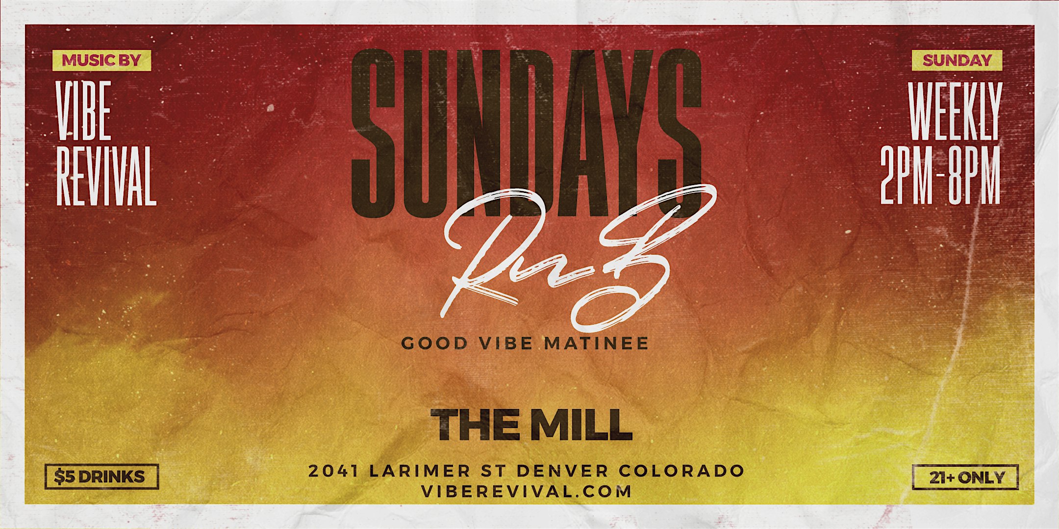 Sundays R&B – Denver, CO