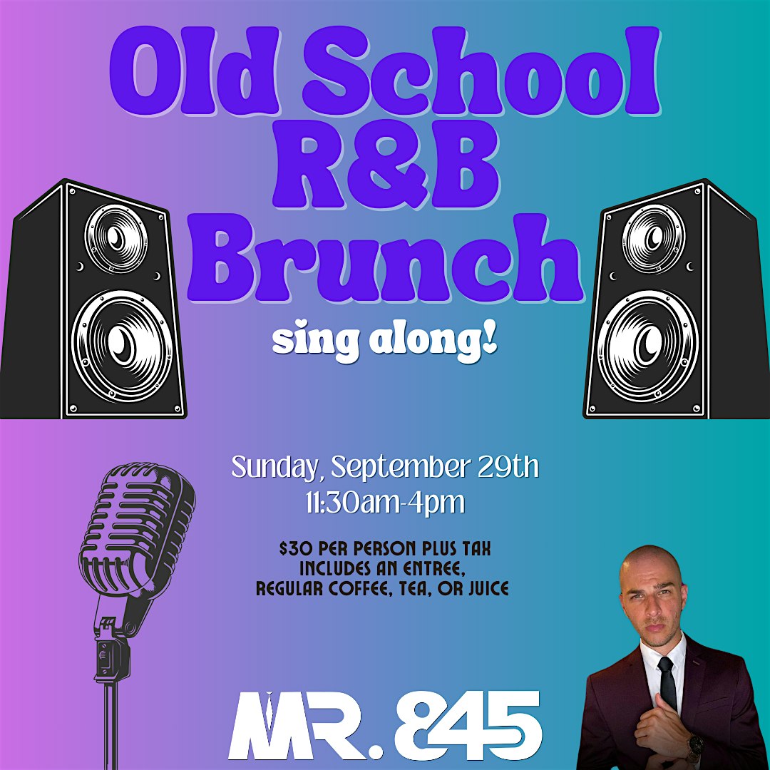 Old School R&B Sing Along Brunch – West Haverstraw, NY