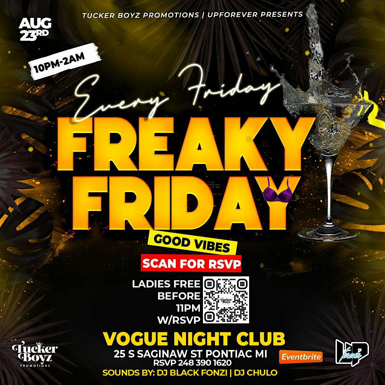 Freaky Fridays – Pontiac, MI