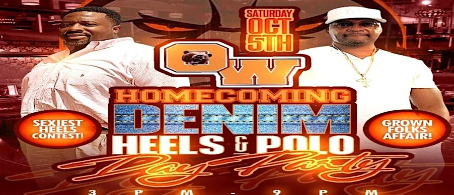 OW Homecoming Denim, Heels, & Polo Day Party – Orangeburg, SC