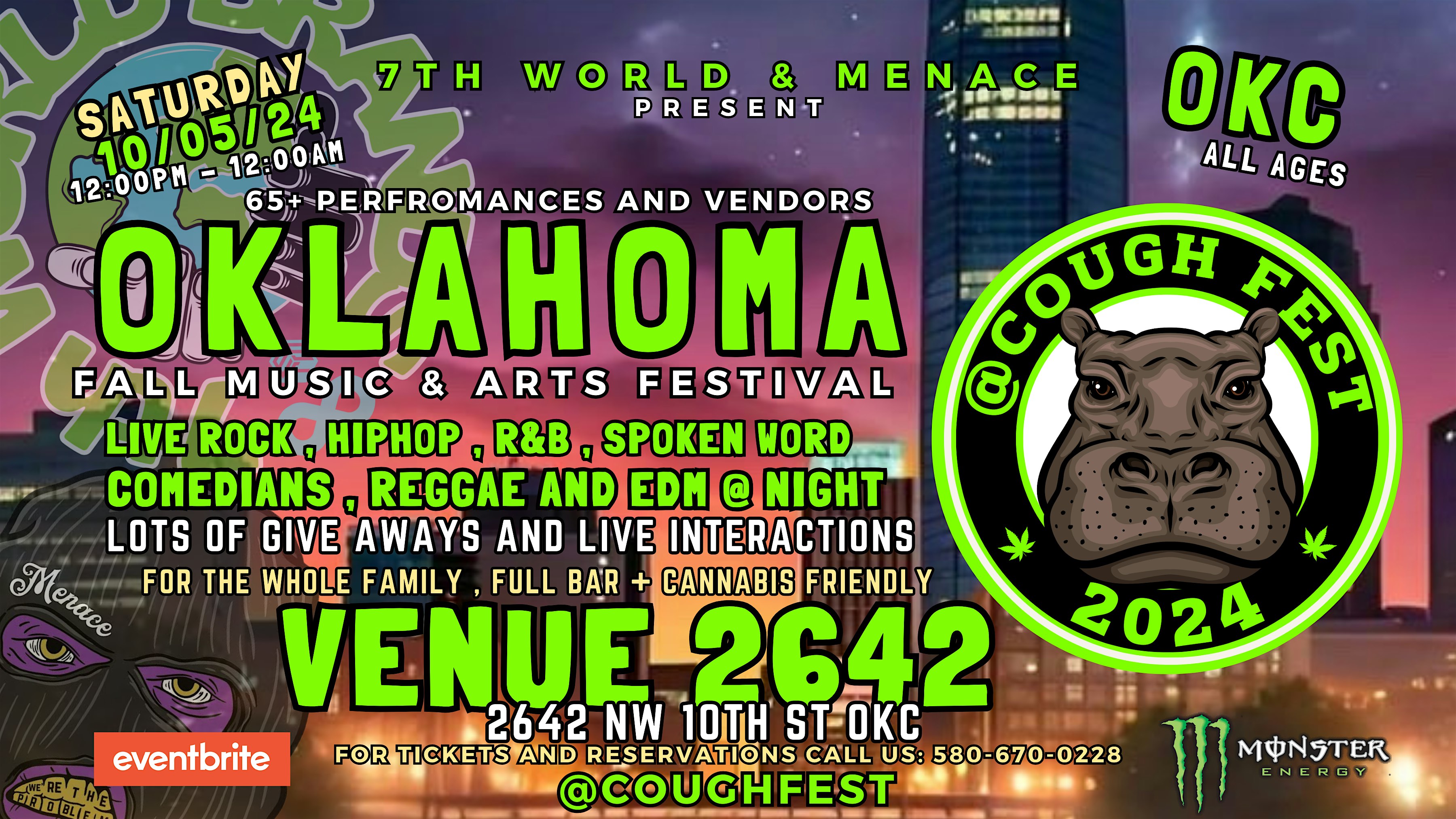 Cough Fest 2024 – Oklahoma City, OK