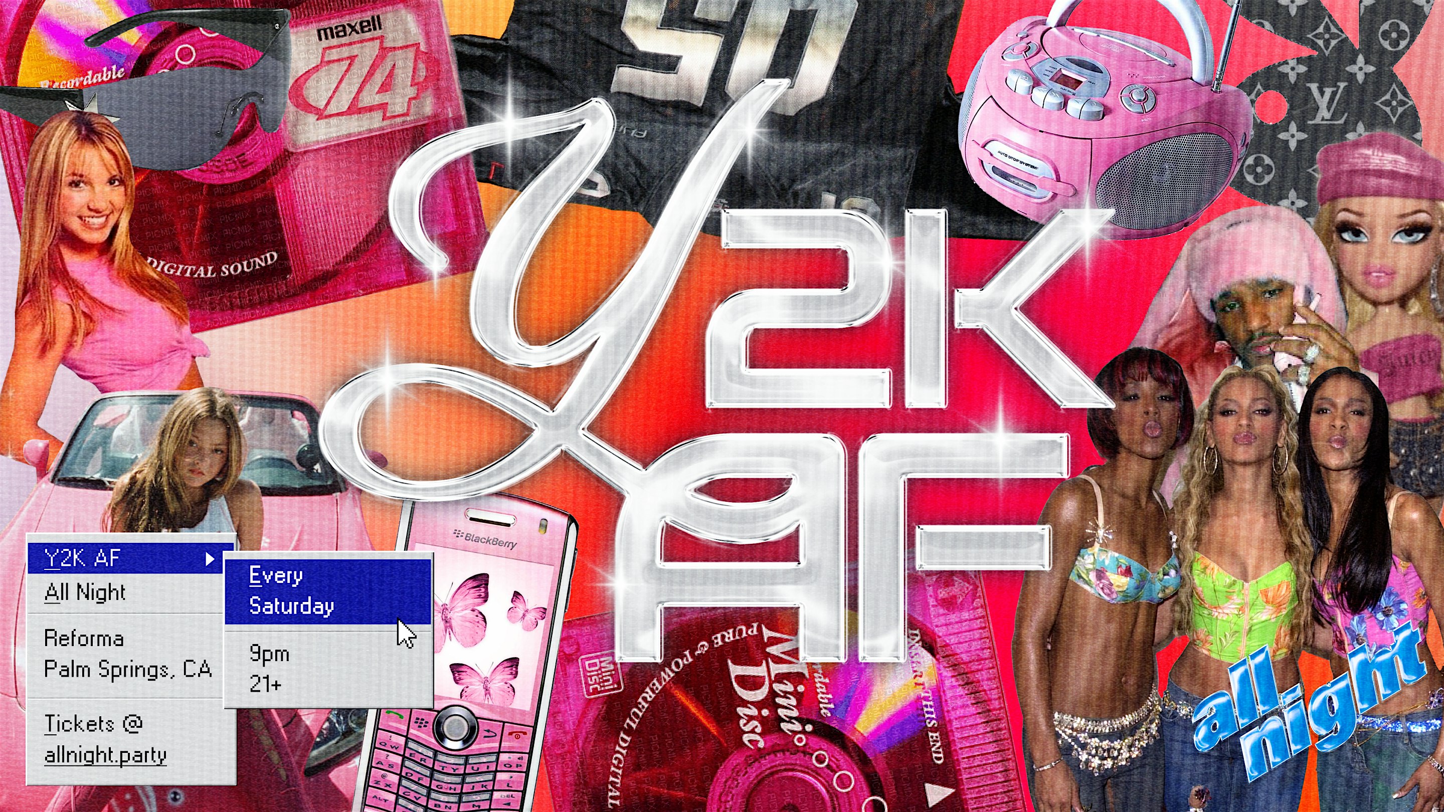 2K AF: A 90s + 00s Party – Palm Springs, CA