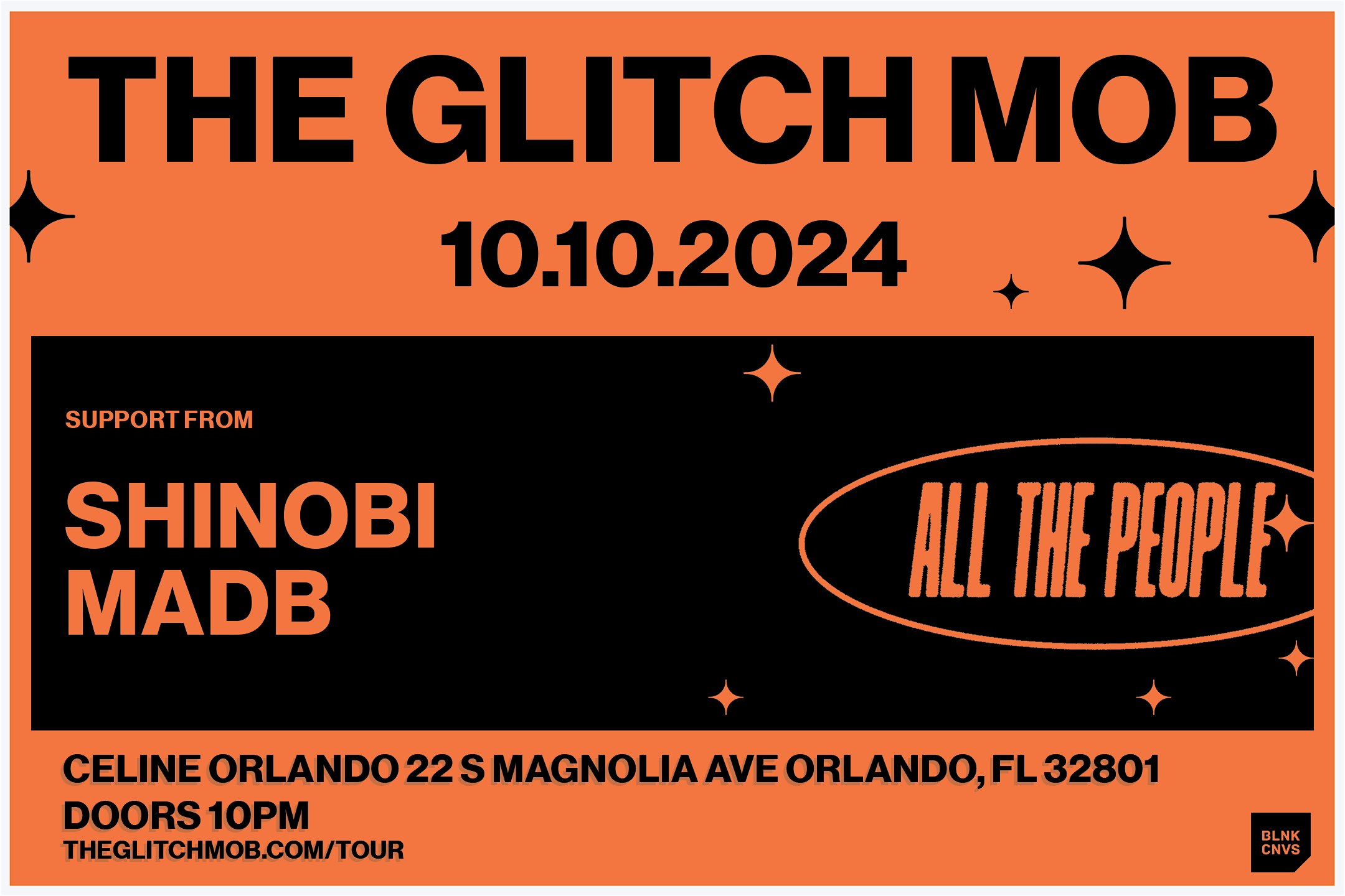 The Glitch Mob at Celine Orlando | Thurs 10.10.24 – Orlando, FL