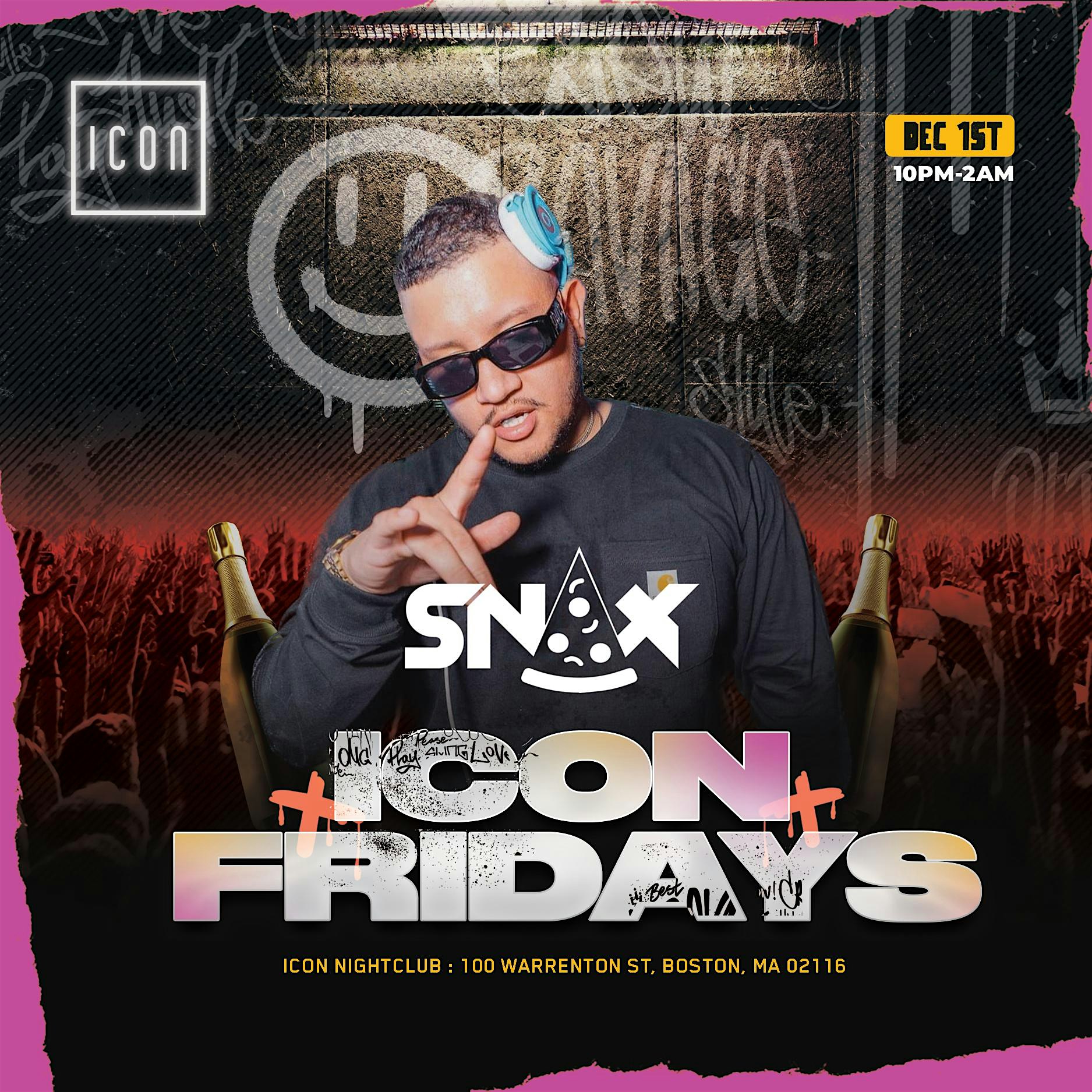 ICON FRIDAYS – Icon Nightclub (Boston) – Boston, MA