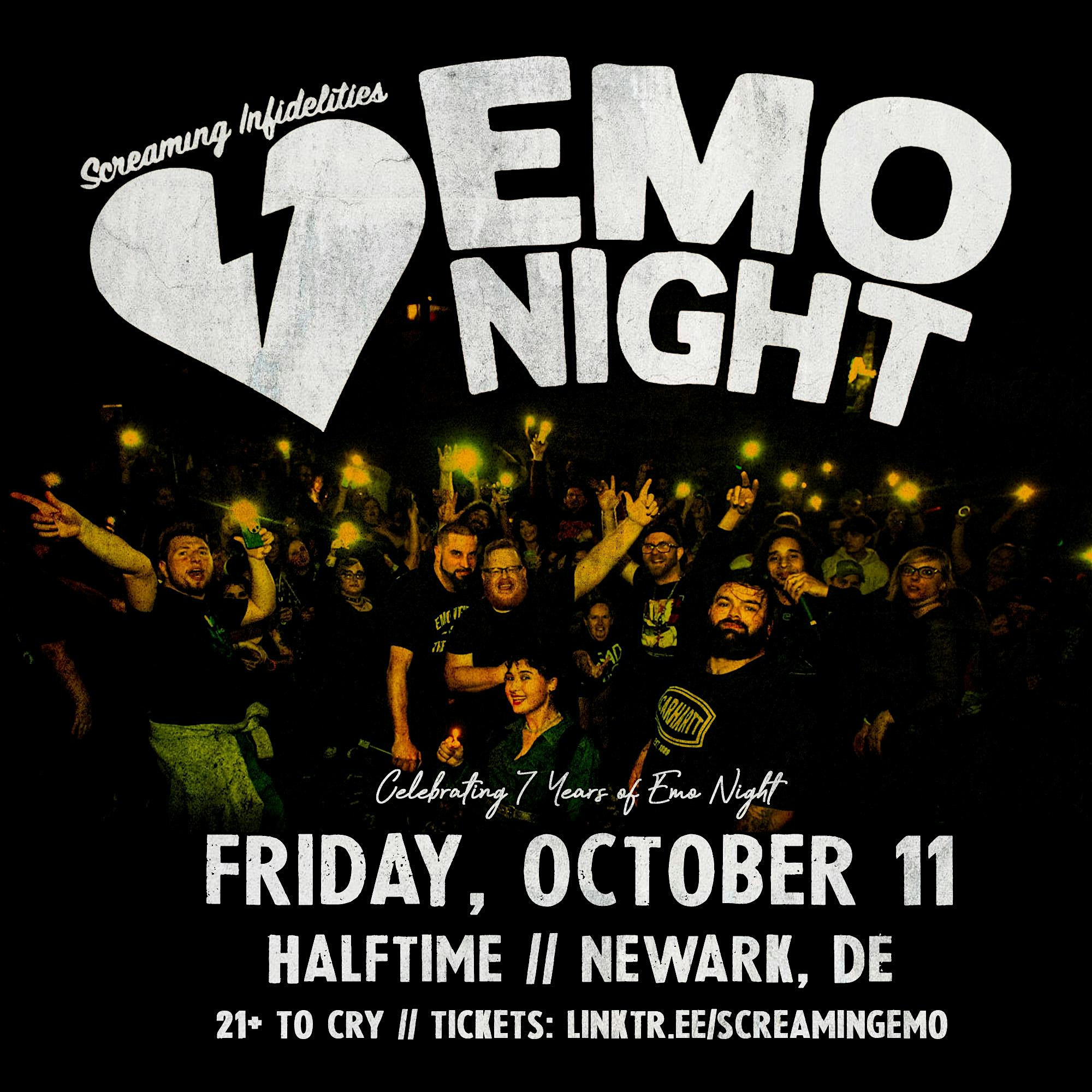 Emo Night at Halftime – Newark, DE