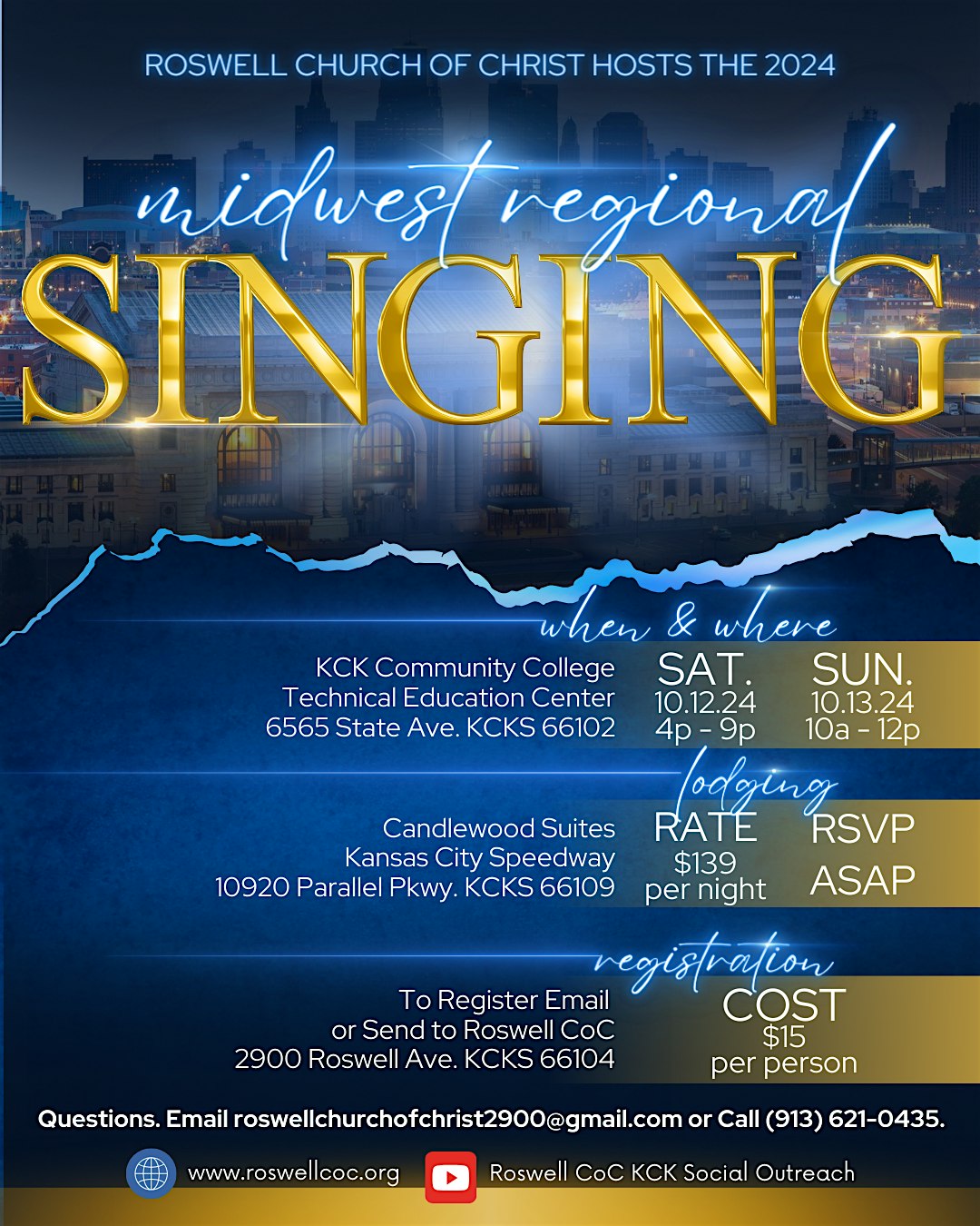 Midwest Regional Singing – Kansas City, KS