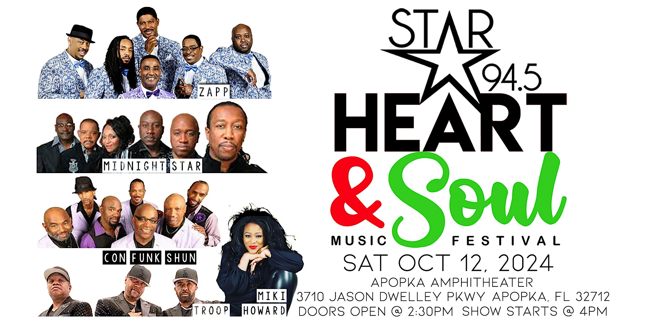 Star 94.5 Heart & Soul Music Festival – Apopka, FL