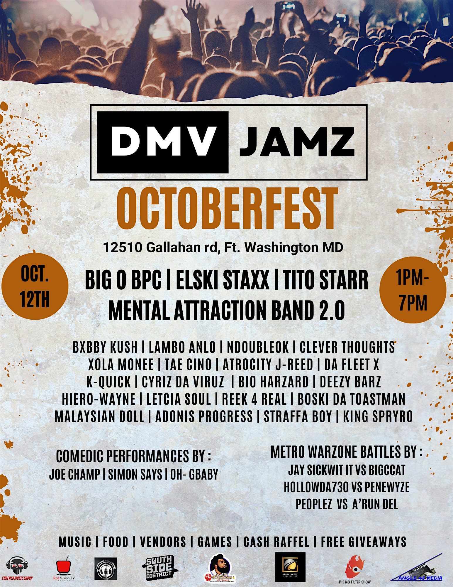 DMV Jamz Octoberfest – Clinton, MD