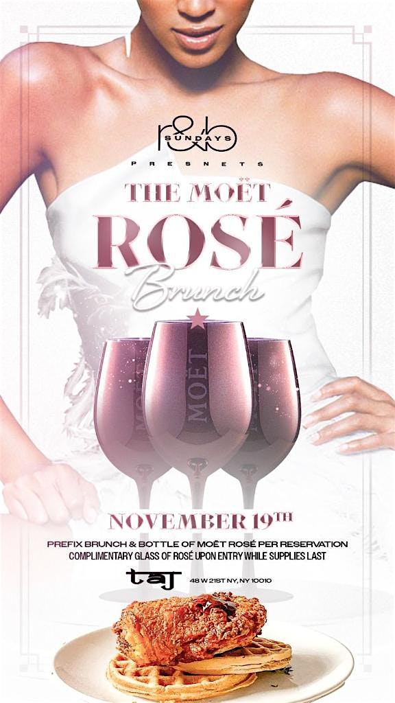 R&B Sundays: The Moet Rose Brunch & Day Party – New York, NY