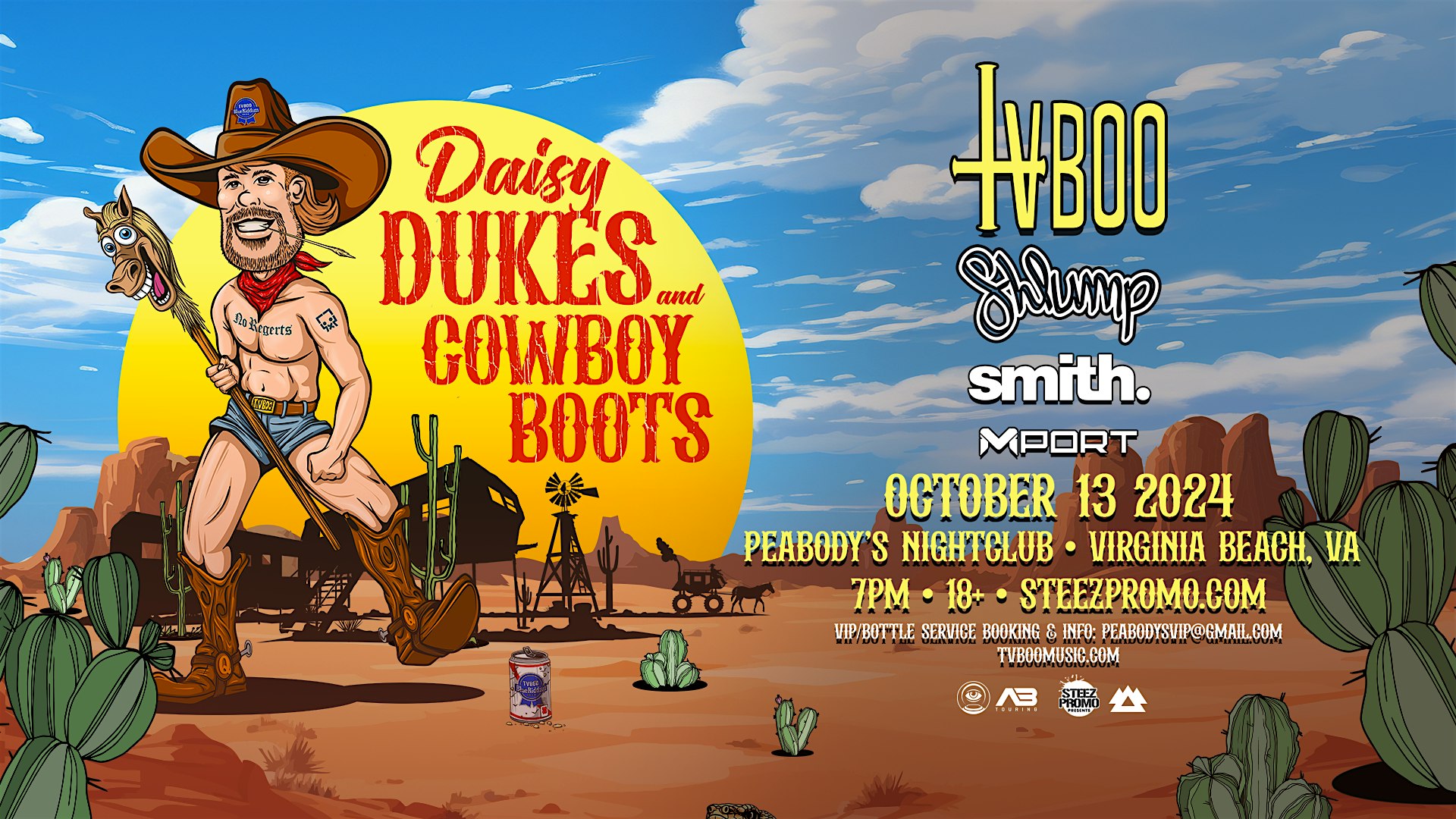 TVBOO ‘Daisy Dukes & Cowboy Boots’ Tour – Virginia Beach – Virginia Beach, VA