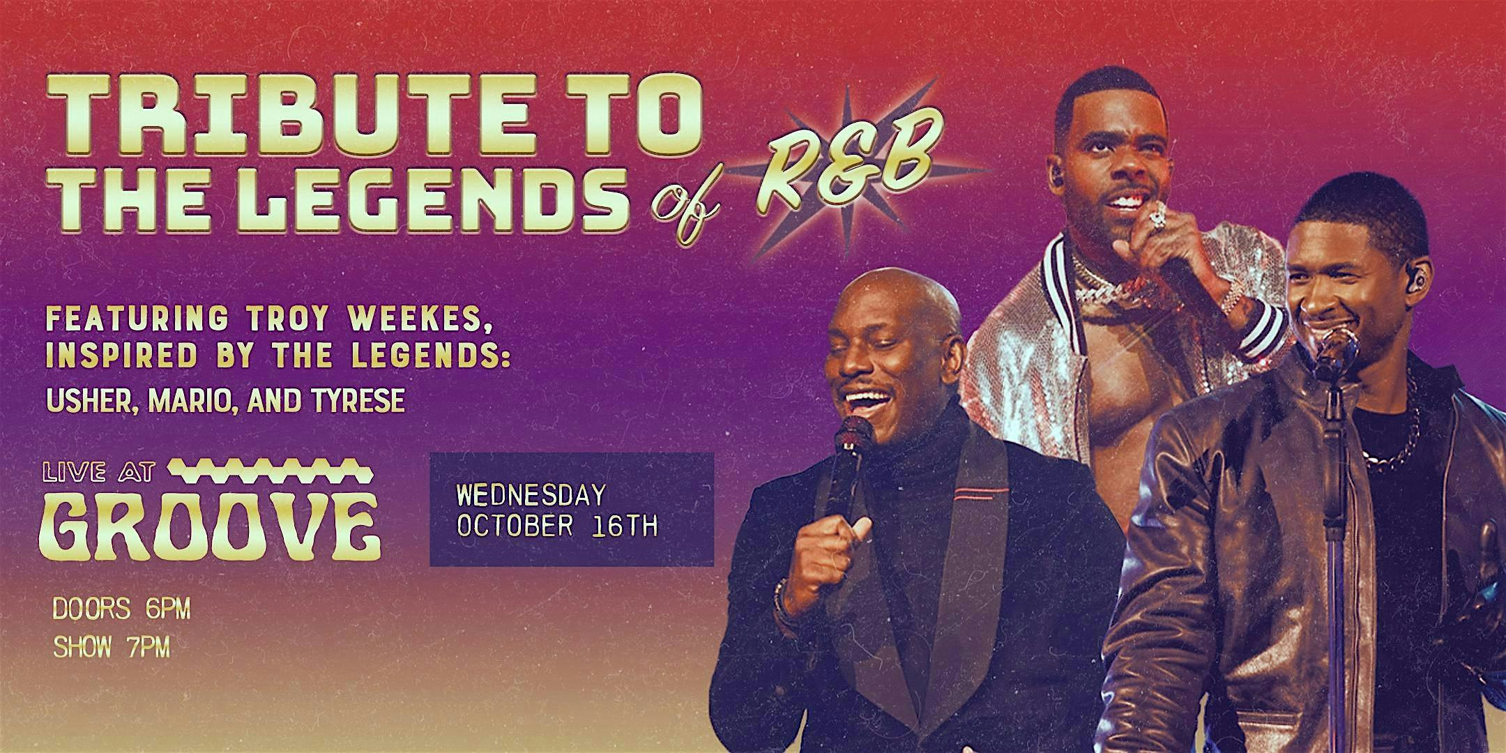 Tribute to the Legends of RnB – New York, NY