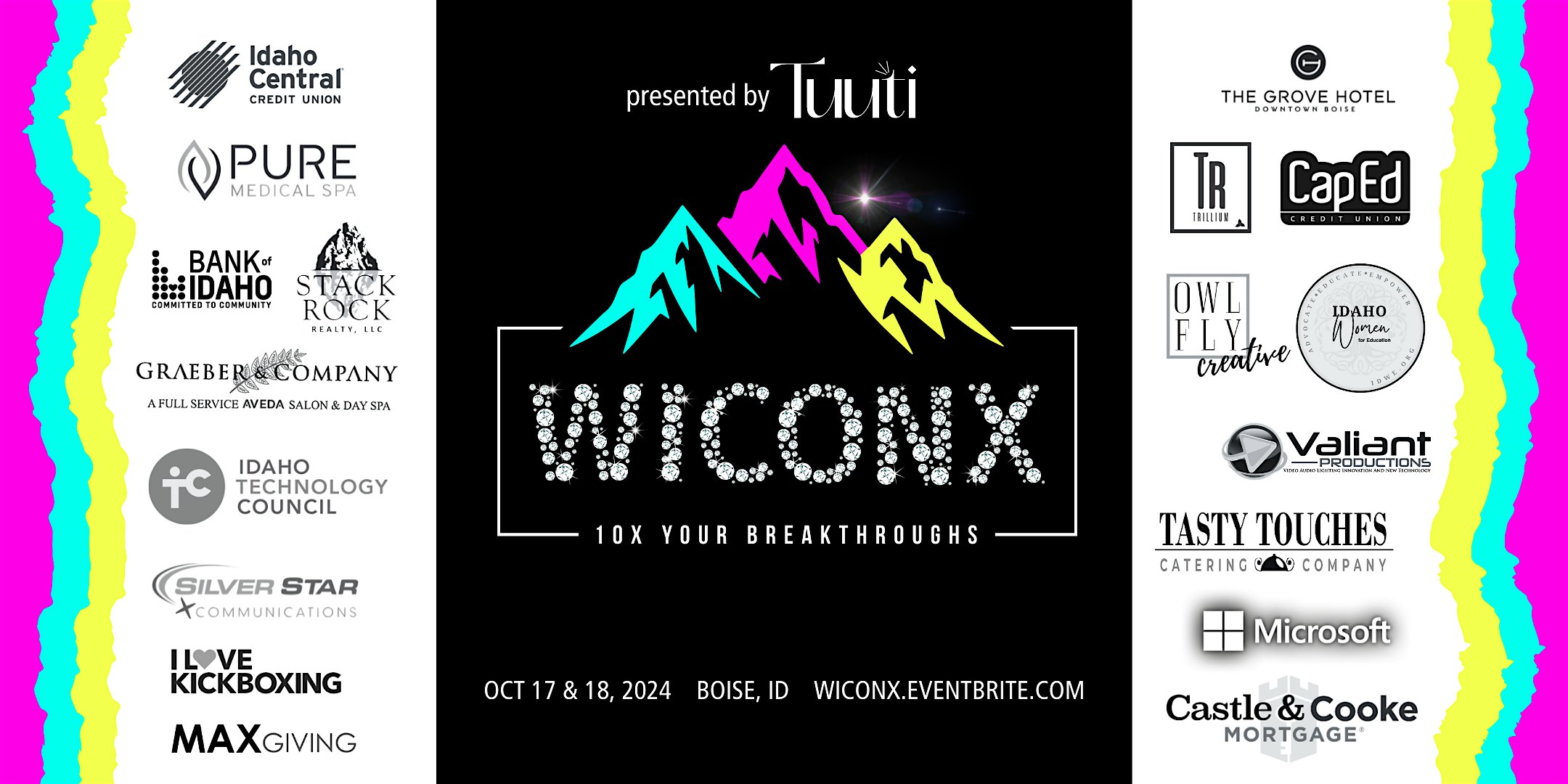 WICONX 10th Annual Boise Conference – Boise, ID