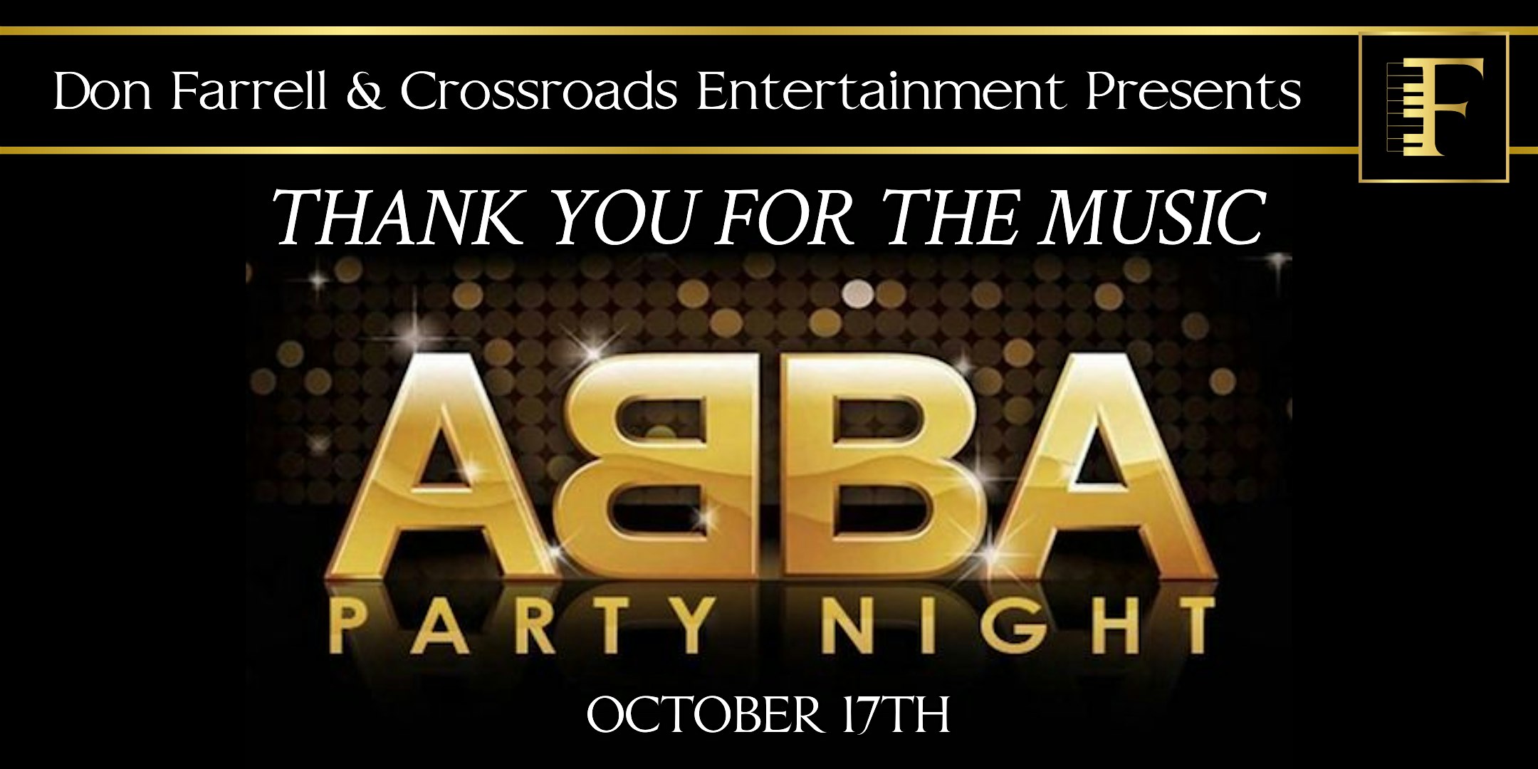 THANK YOU FOR THE MUSIC! An ABBA PARTY – Carmel, IN