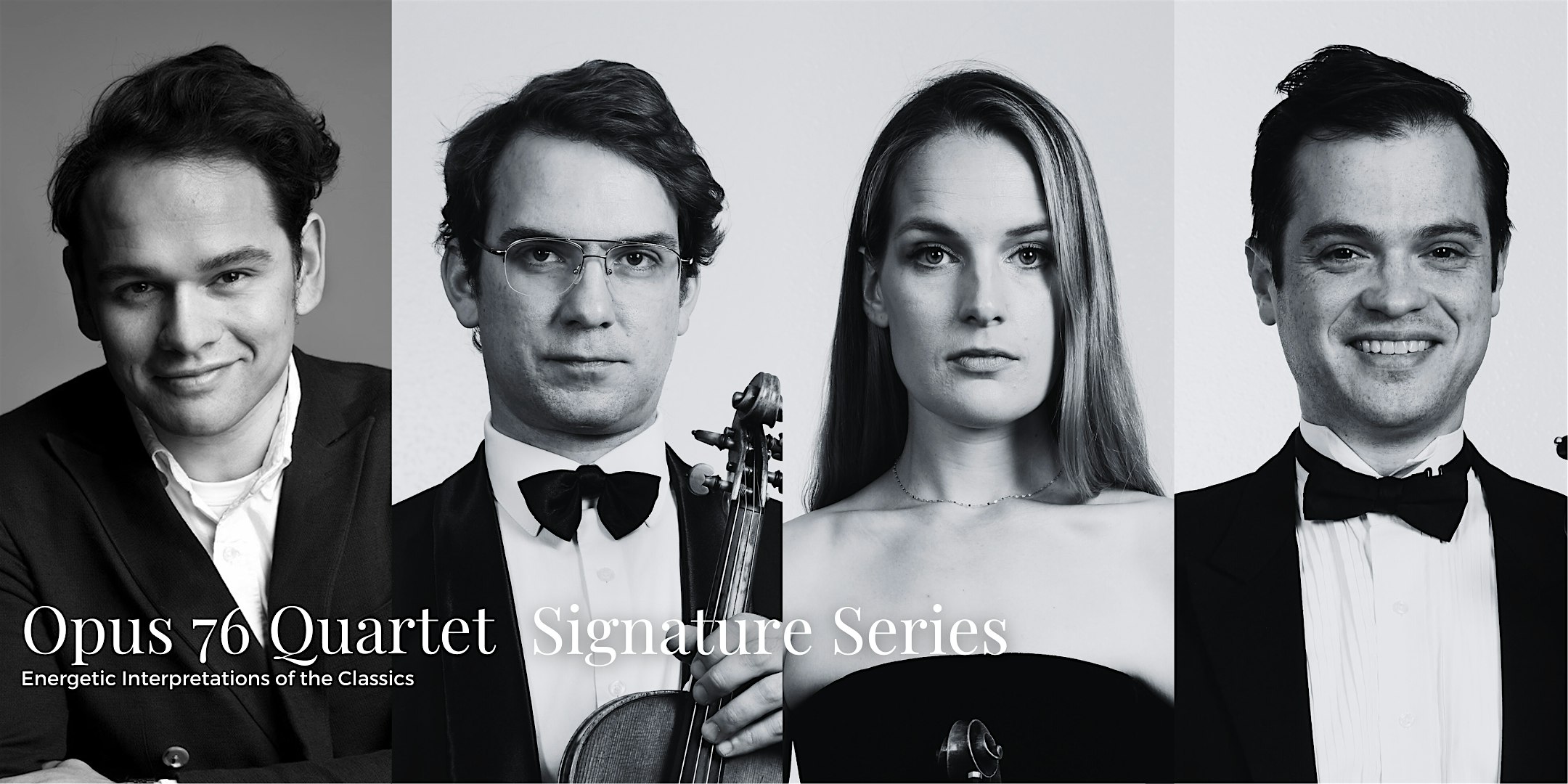 Opus 76 Quartet Signature Series: Mozart and Beethoven – Fairway, KS