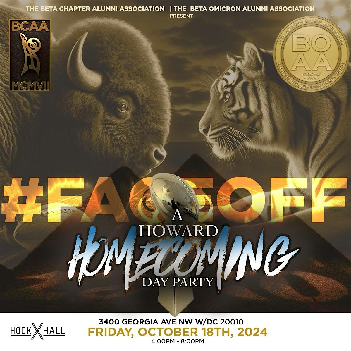 HU&TSU Ice Cold Brothers Present the BCAA&BOAA Homecoming Day Party – Washington, DC