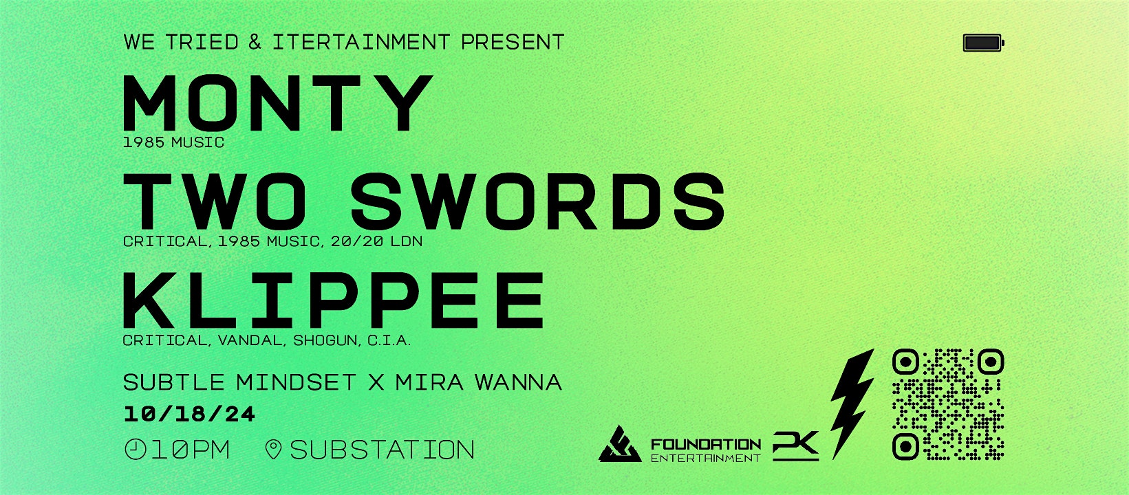 Monty x Two Swords – Seattle, WA