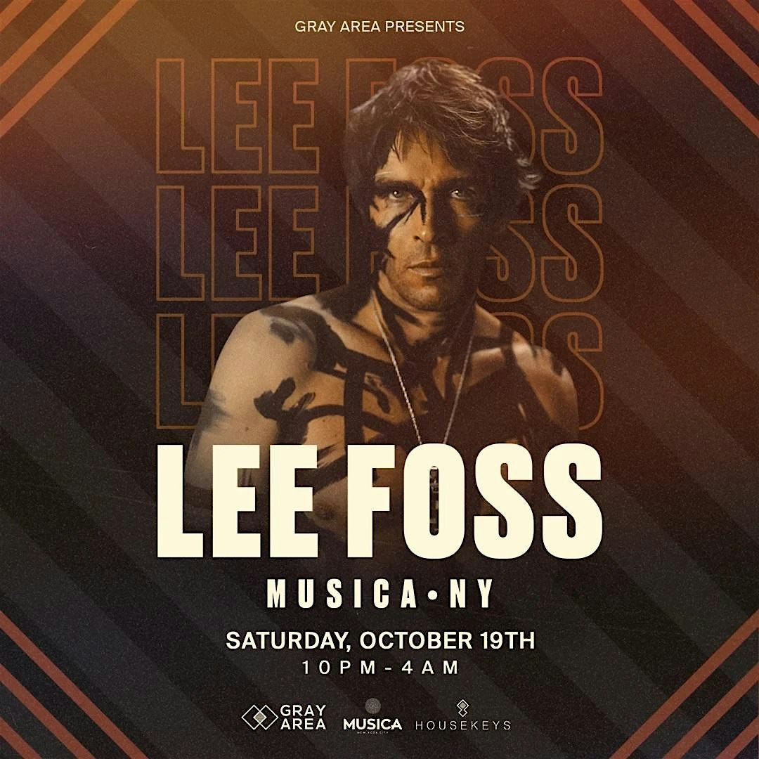 LEE FOSS @ MUSICA NYC OCTOBER 19 – New York, NY